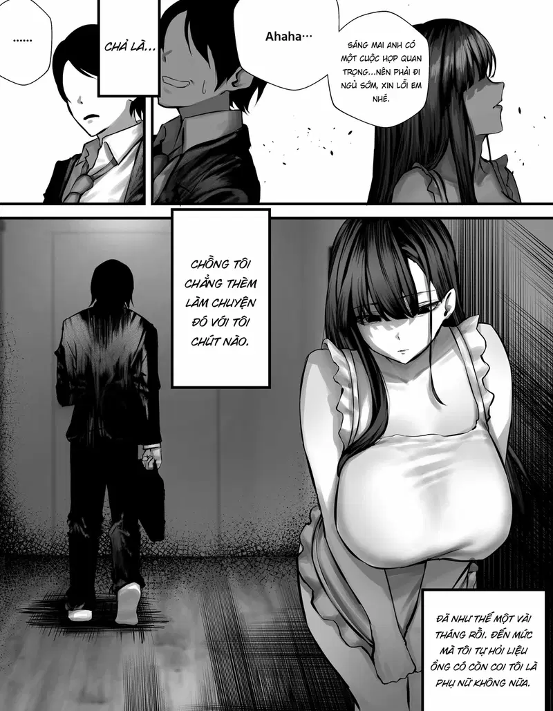 Cô Vợ Thiếu Thốn Tình Dục Của Tôi - Oneshot trang 5