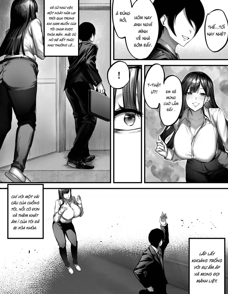 Cô Vợ Thiếu Thốn Tình Dục Của Tôi - Oneshot trang 10
