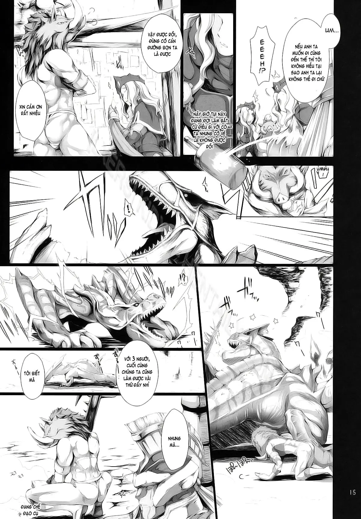 Monhan no Erohon 9 (decensored) - Monhan no Erohon 9 (decensored) trang 13