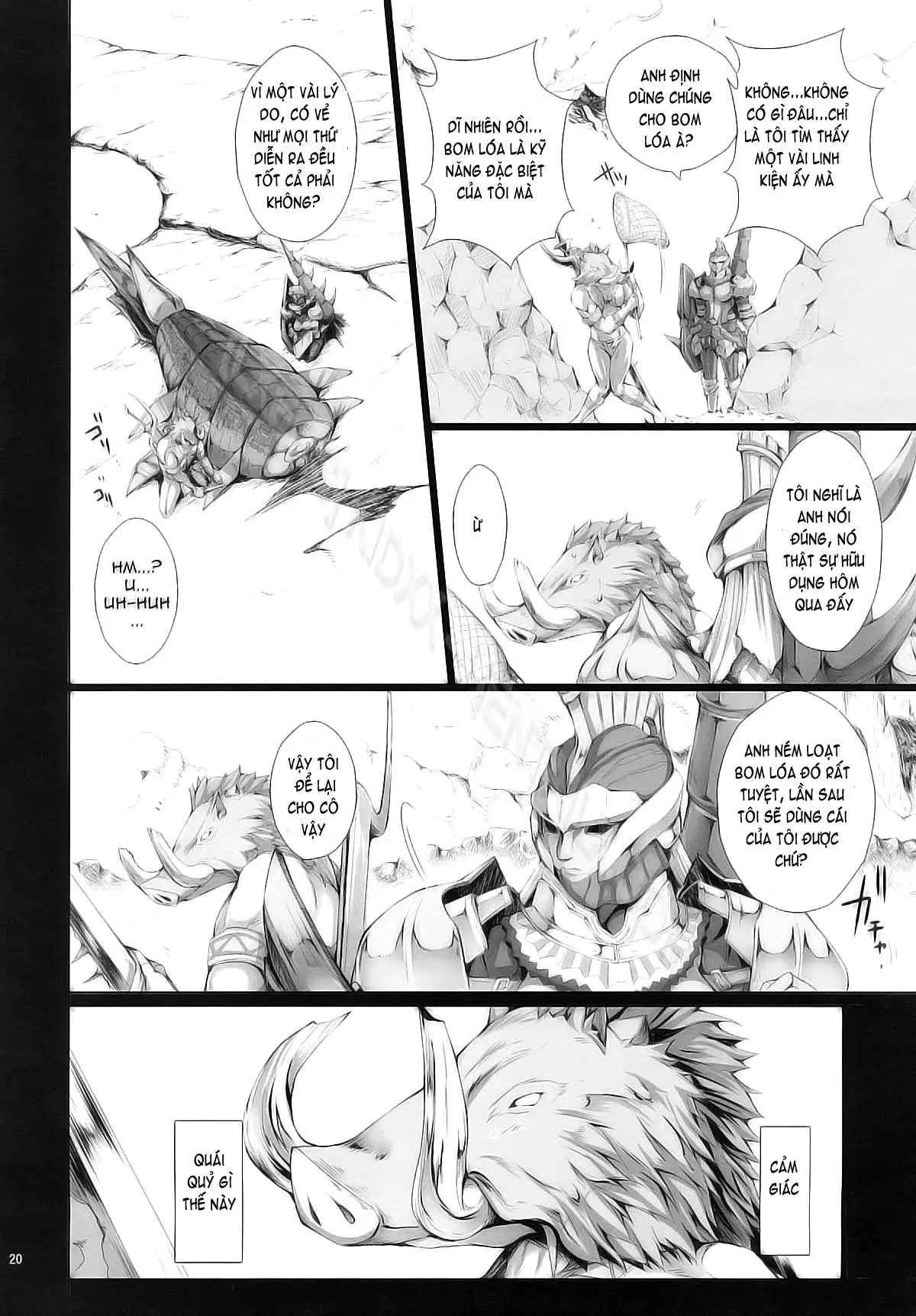 Monhan no Erohon 9 (decensored) - Monhan no Erohon 9 (decensored) trang 18