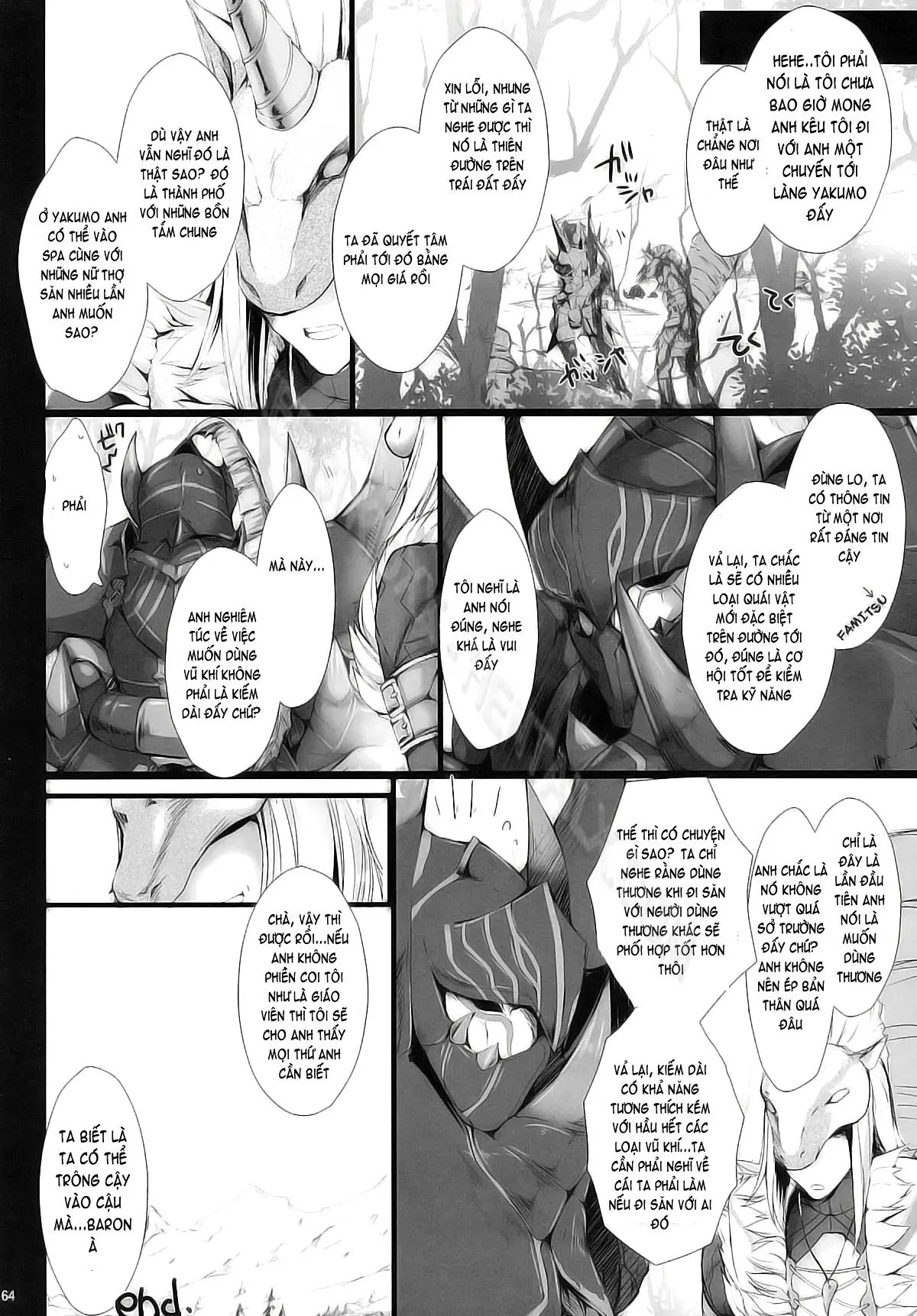 Monhan no Erohon 9 (decensored) - Monhan no Erohon 9 (decensored) trang 61