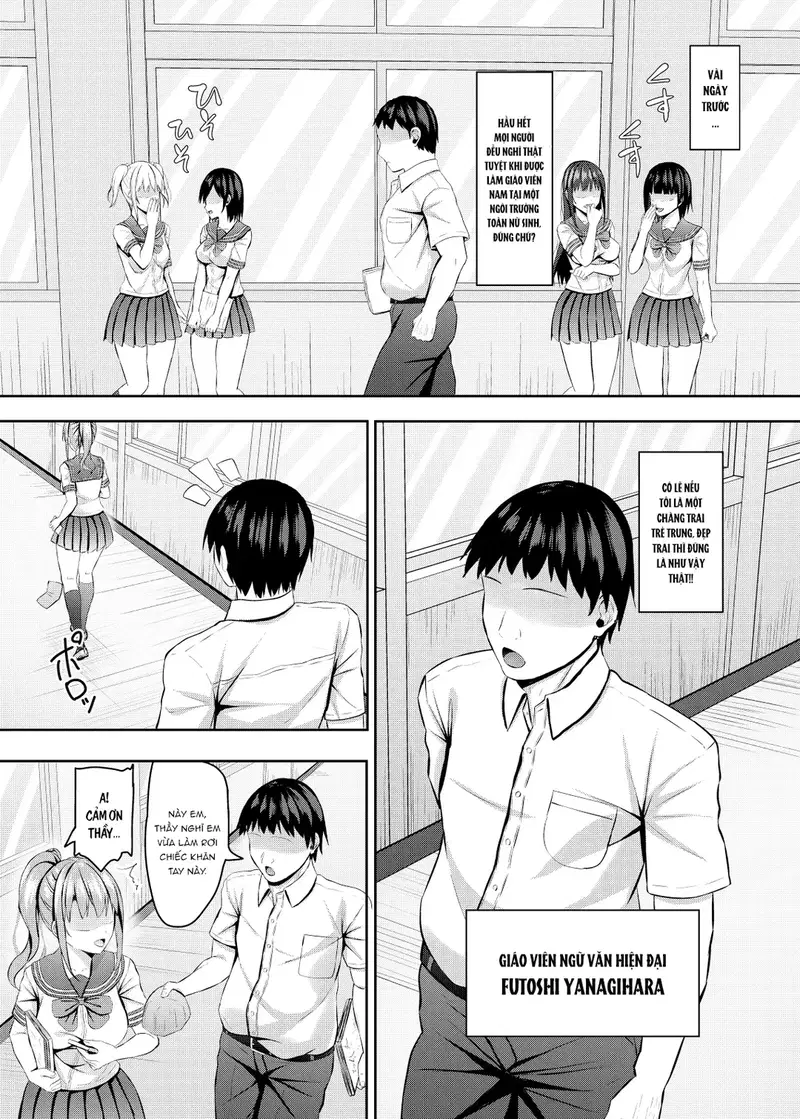 Thôi miên đám học sinh trường nữ - Chapter - 1 trang 4