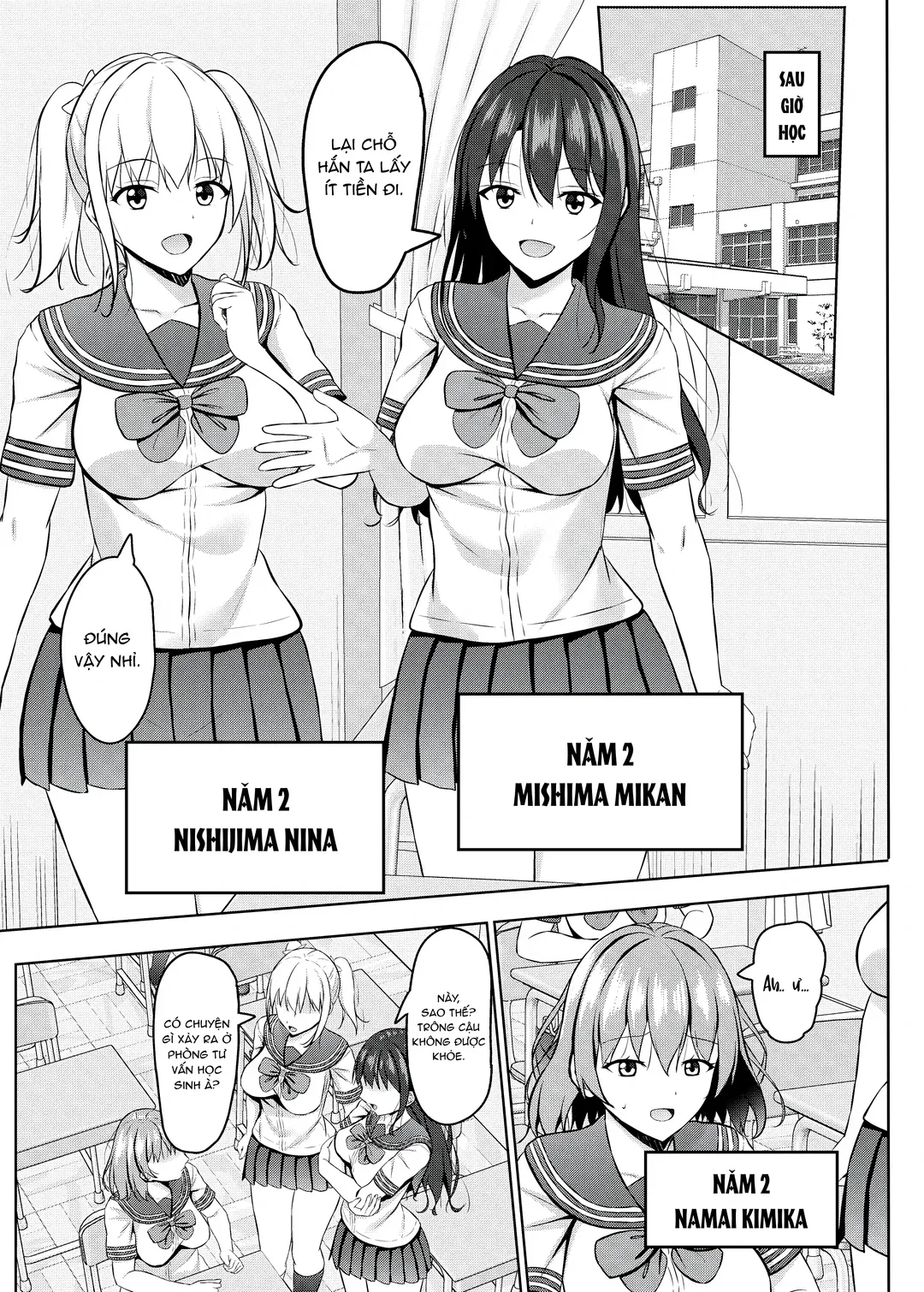 Thôi miên đám học sinh trường nữ - Chapter - 2 trang 4