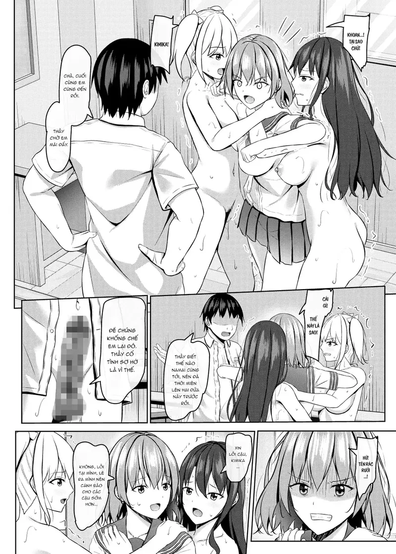 Thôi miên đám học sinh trường nữ - Chapter - 3 trang 7