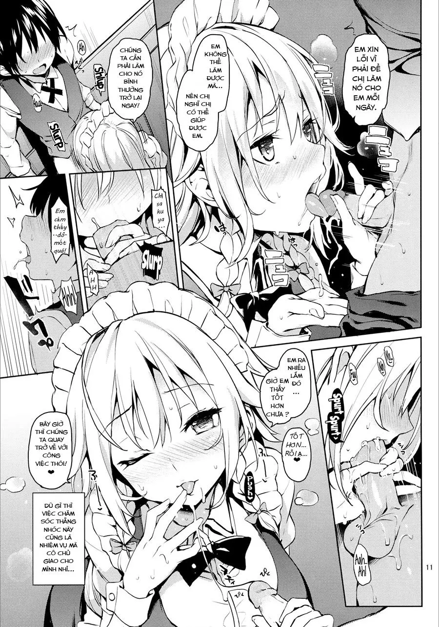 Shasei Kanri Shite Kudasai Sakuya-san! | Take Care of My Ejaculations Please, Sakuya-san! - Shasei Kanri Shite Kudasai Sakuya-san! | Take Care of My Ejaculations Please, Sakuya-san! trang 8
