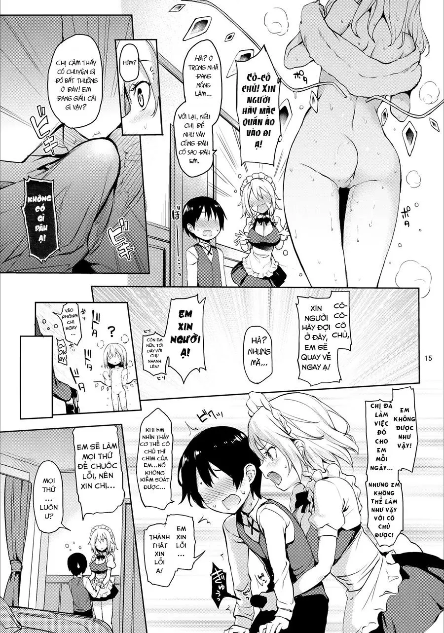 Shasei Kanri Shite Kudasai Sakuya-san! | Take Care of My Ejaculations Please, Sakuya-san! - Shasei Kanri Shite Kudasai Sakuya-san! | Take Care of My Ejaculations Please, Sakuya-san! trang 12