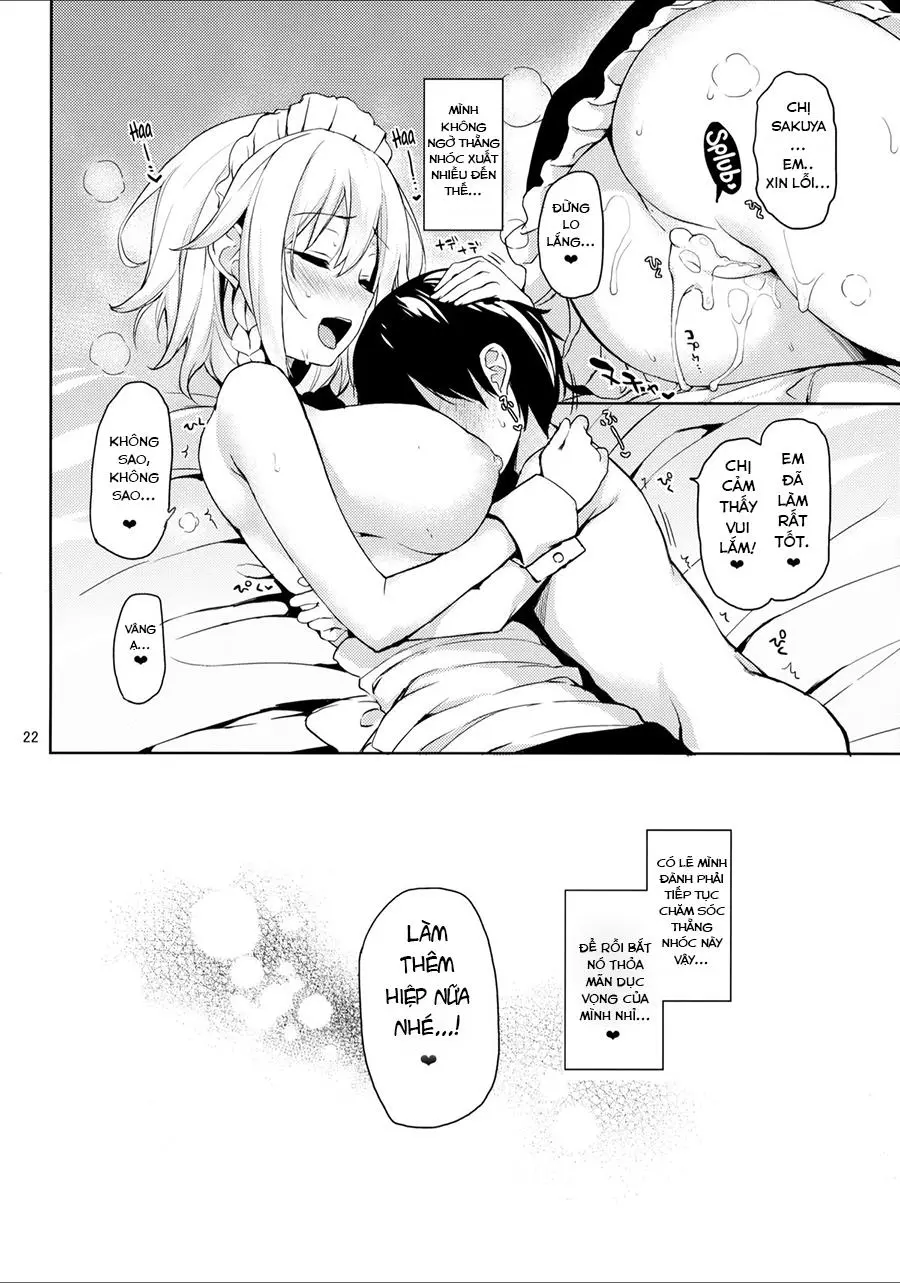Shasei Kanri Shite Kudasai Sakuya-san! | Take Care of My Ejaculations Please, Sakuya-san! - Shasei Kanri Shite Kudasai Sakuya-san! | Take Care of My Ejaculations Please, Sakuya-san! trang 19
