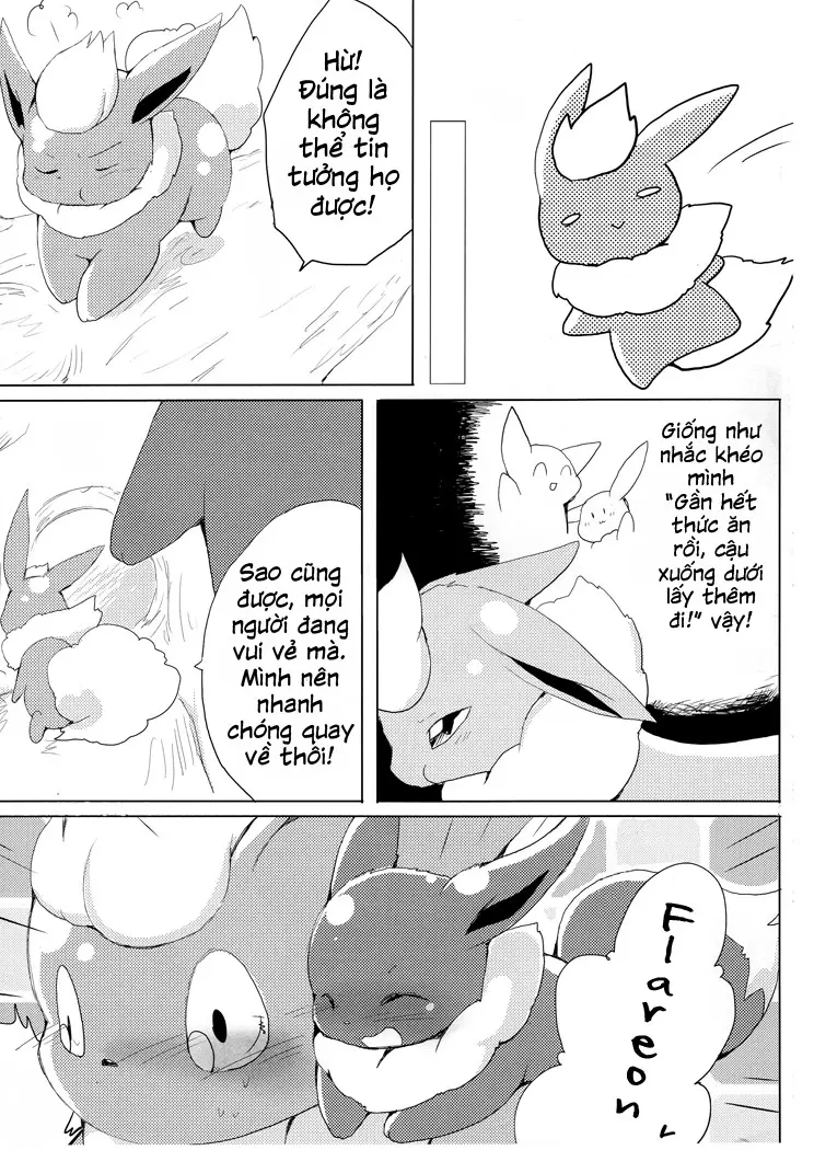 Buu-chan ga Onnanoko ni Dokidoki Suru Hon. | Book Where Flareon Gets Excited By Girls. - Buu-chan ga Onnanoko ni Dokidoki Suru Hon. | Book Where Flareon Gets Excited By Girls. trang 9