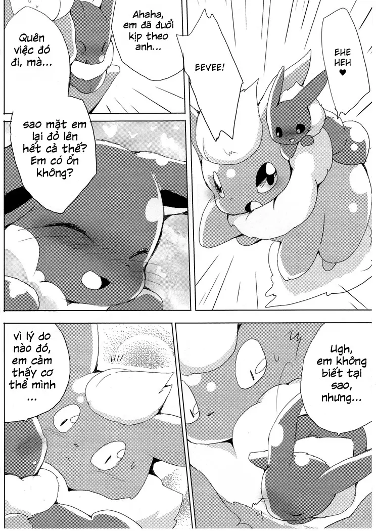 Buu-chan ga Onnanoko ni Dokidoki Suru Hon. | Book Where Flareon Gets Excited By Girls. - Buu-chan ga Onnanoko ni Dokidoki Suru Hon. | Book Where Flareon Gets Excited By Girls. trang 10