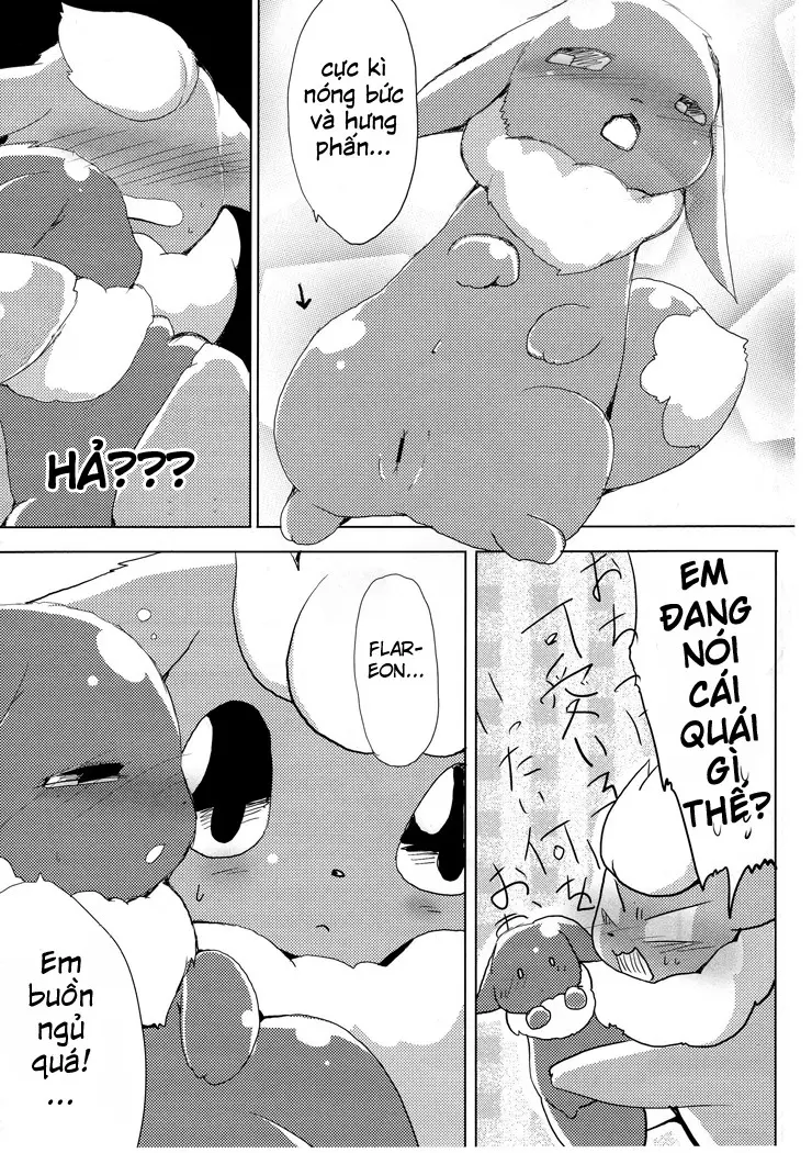 Buu-chan ga Onnanoko ni Dokidoki Suru Hon. | Book Where Flareon Gets Excited By Girls. - Buu-chan ga Onnanoko ni Dokidoki Suru Hon. | Book Where Flareon Gets Excited By Girls. trang 11