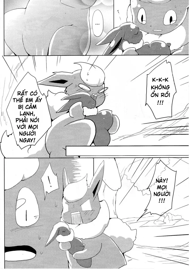 Buu-chan ga Onnanoko ni Dokidoki Suru Hon. | Book Where Flareon Gets Excited By Girls. - Buu-chan ga Onnanoko ni Dokidoki Suru Hon. | Book Where Flareon Gets Excited By Girls. trang 12