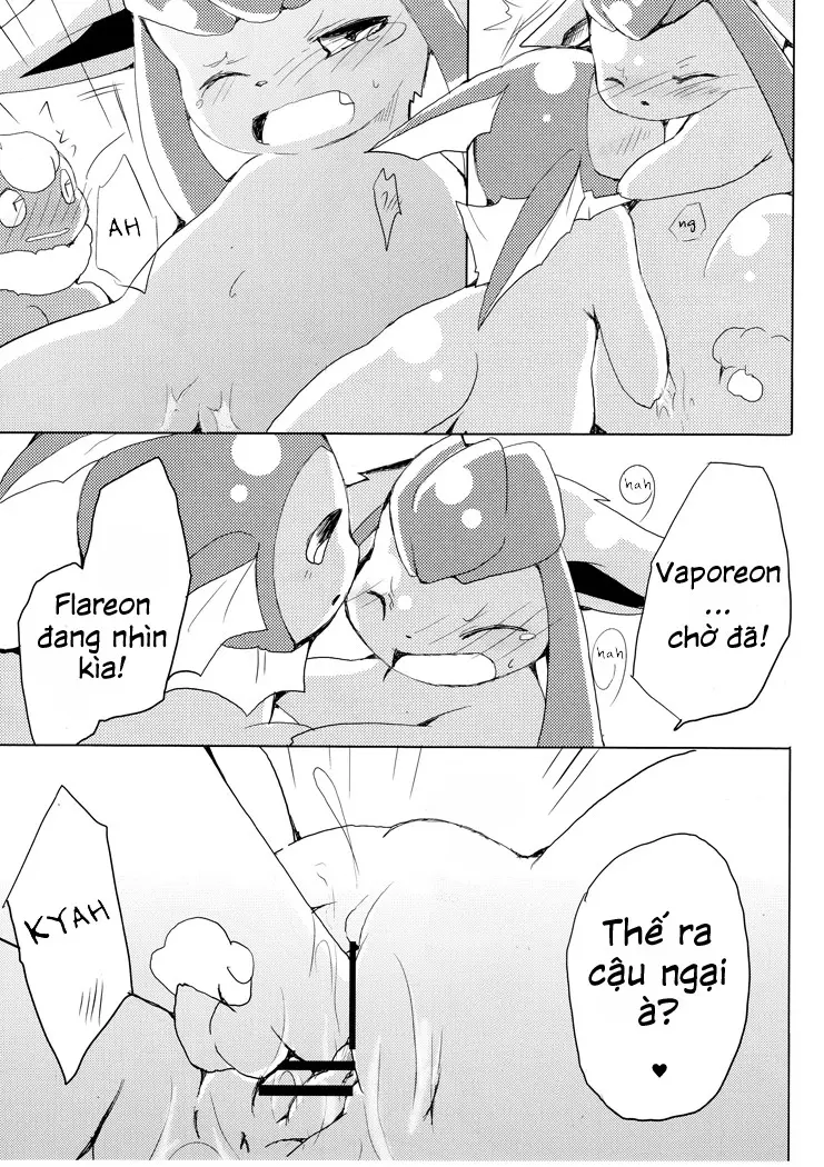 Buu-chan ga Onnanoko ni Dokidoki Suru Hon. | Book Where Flareon Gets Excited By Girls. - Buu-chan ga Onnanoko ni Dokidoki Suru Hon. | Book Where Flareon Gets Excited By Girls. trang 15
