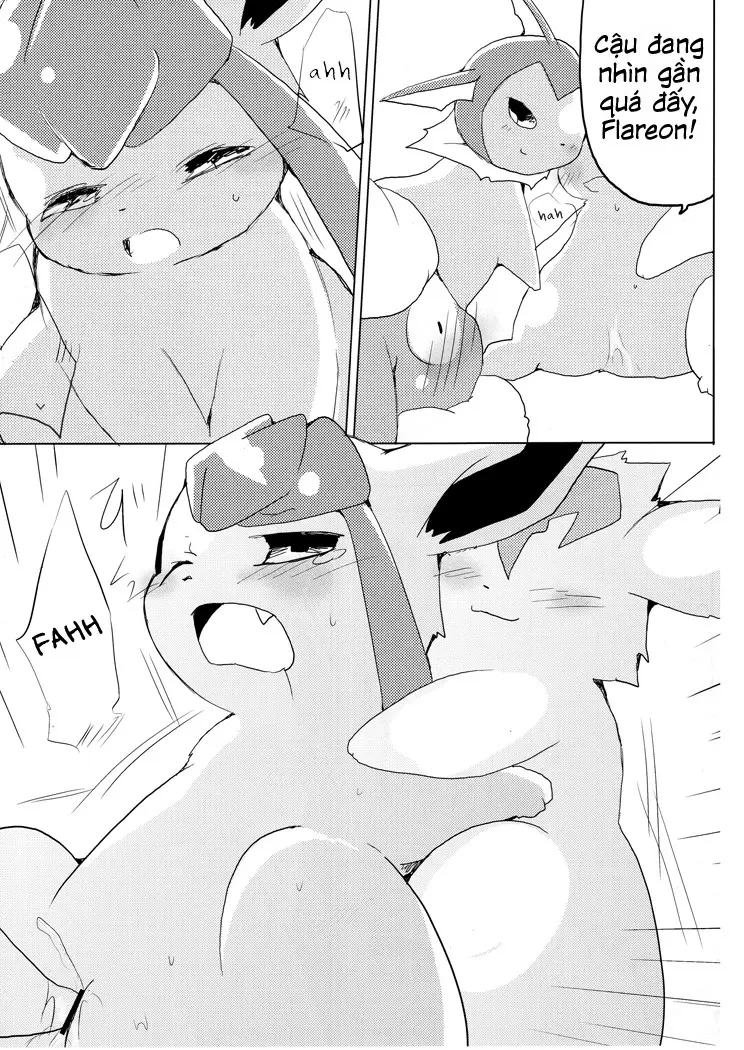 Buu-chan ga Onnanoko ni Dokidoki Suru Hon. | Book Where Flareon Gets Excited By Girls. - Buu-chan ga Onnanoko ni Dokidoki Suru Hon. | Book Where Flareon Gets Excited By Girls. trang 17