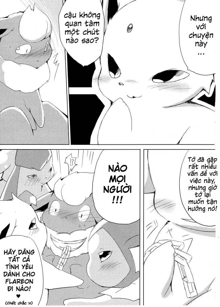 Buu-chan ga Onnanoko ni Dokidoki Suru Hon. | Book Where Flareon Gets Excited By Girls. - Buu-chan ga Onnanoko ni Dokidoki Suru Hon. | Book Where Flareon Gets Excited By Girls. trang 21