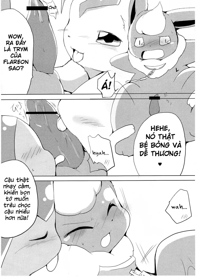 Buu-chan ga Onnanoko ni Dokidoki Suru Hon. | Book Where Flareon Gets Excited By Girls. - Buu-chan ga Onnanoko ni Dokidoki Suru Hon. | Book Where Flareon Gets Excited By Girls. trang 22
