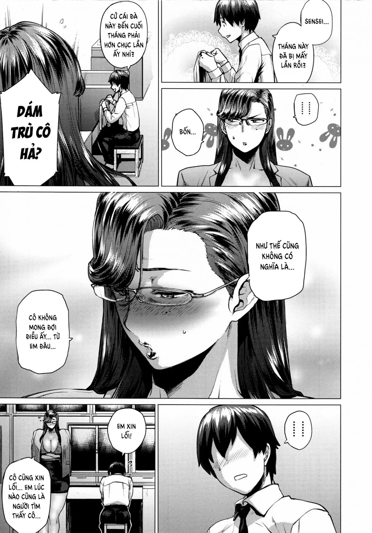 Tobashi Sensei wa Kyou mo Button o Tobasu. - Tobashi Sensei wa Kyou mo Button o Tobasu. trang 6