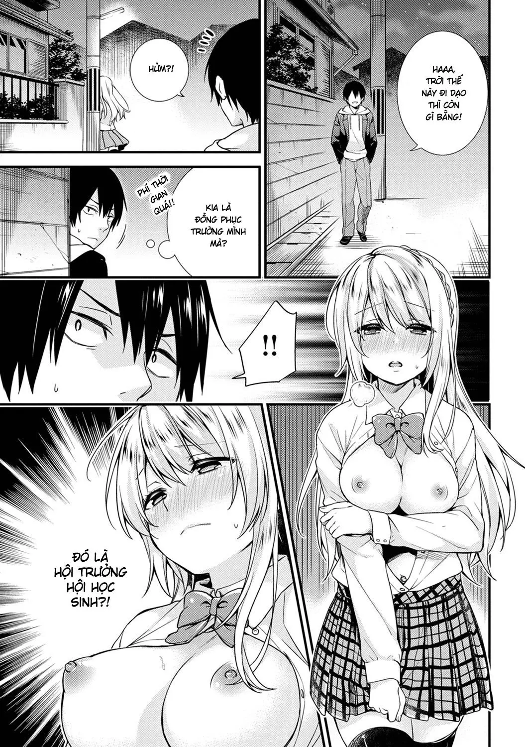 Gakuen no Ojou-sama ga Roshutsukyou no Dohentai datta Hanashi Ch. 1 - Gakuen no Ojou-sama ga Roshutsukyou no Dohentai datta Hanashi Ch. 1 trang 2
