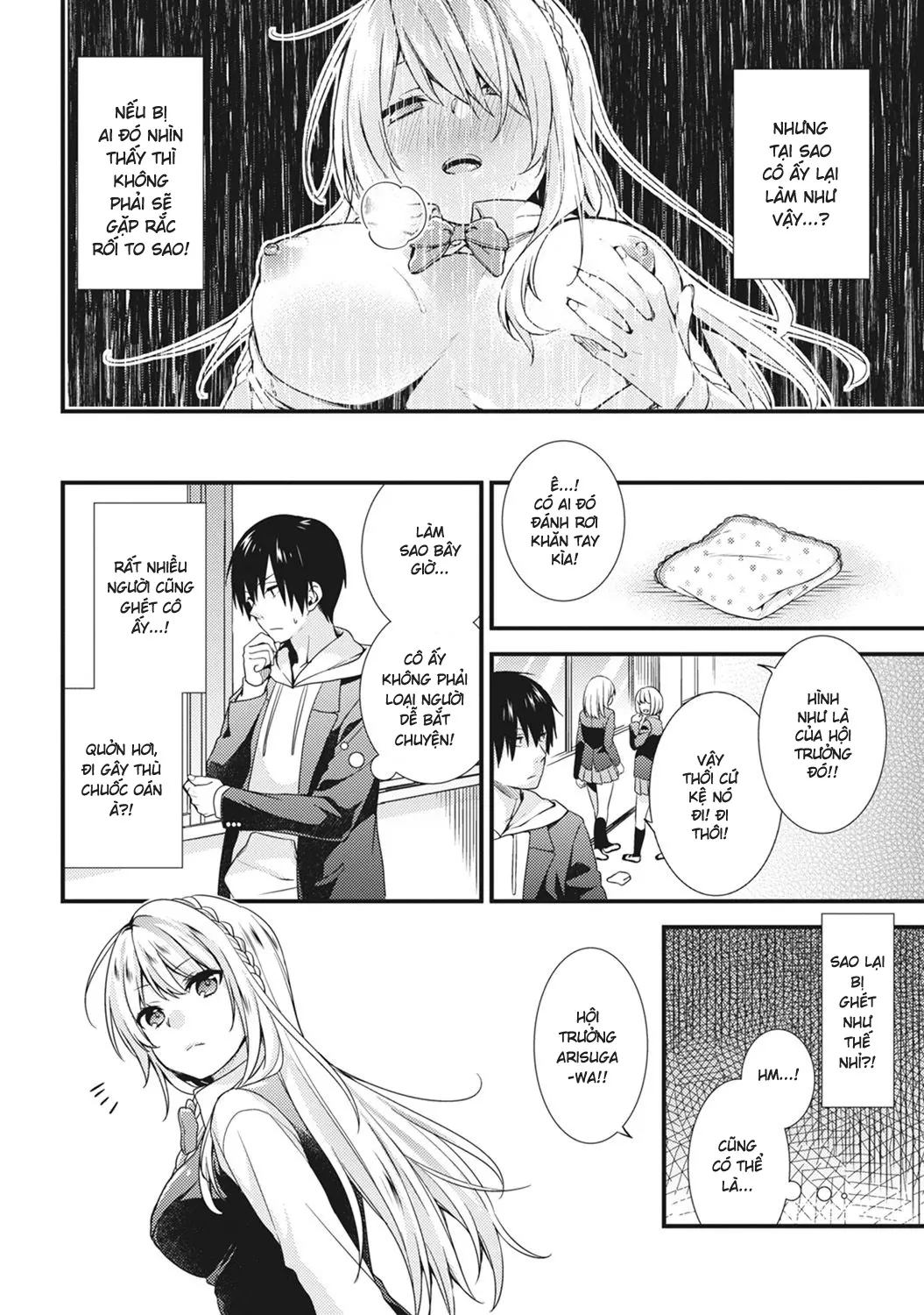 Gakuen no Ojou-sama ga Roshutsukyou no Dohentai datta Hanashi Ch. 1 - Gakuen no Ojou-sama ga Roshutsukyou no Dohentai datta Hanashi Ch. 1 trang 4