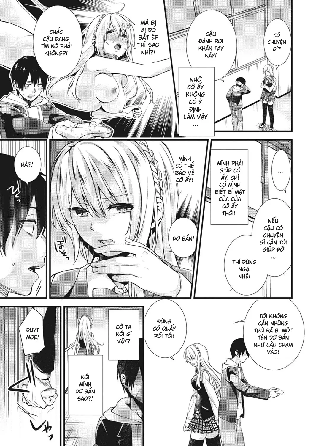 Gakuen no Ojou-sama ga Roshutsukyou no Dohentai datta Hanashi Ch. 1 - Gakuen no Ojou-sama ga Roshutsukyou no Dohentai datta Hanashi Ch. 1 trang 5