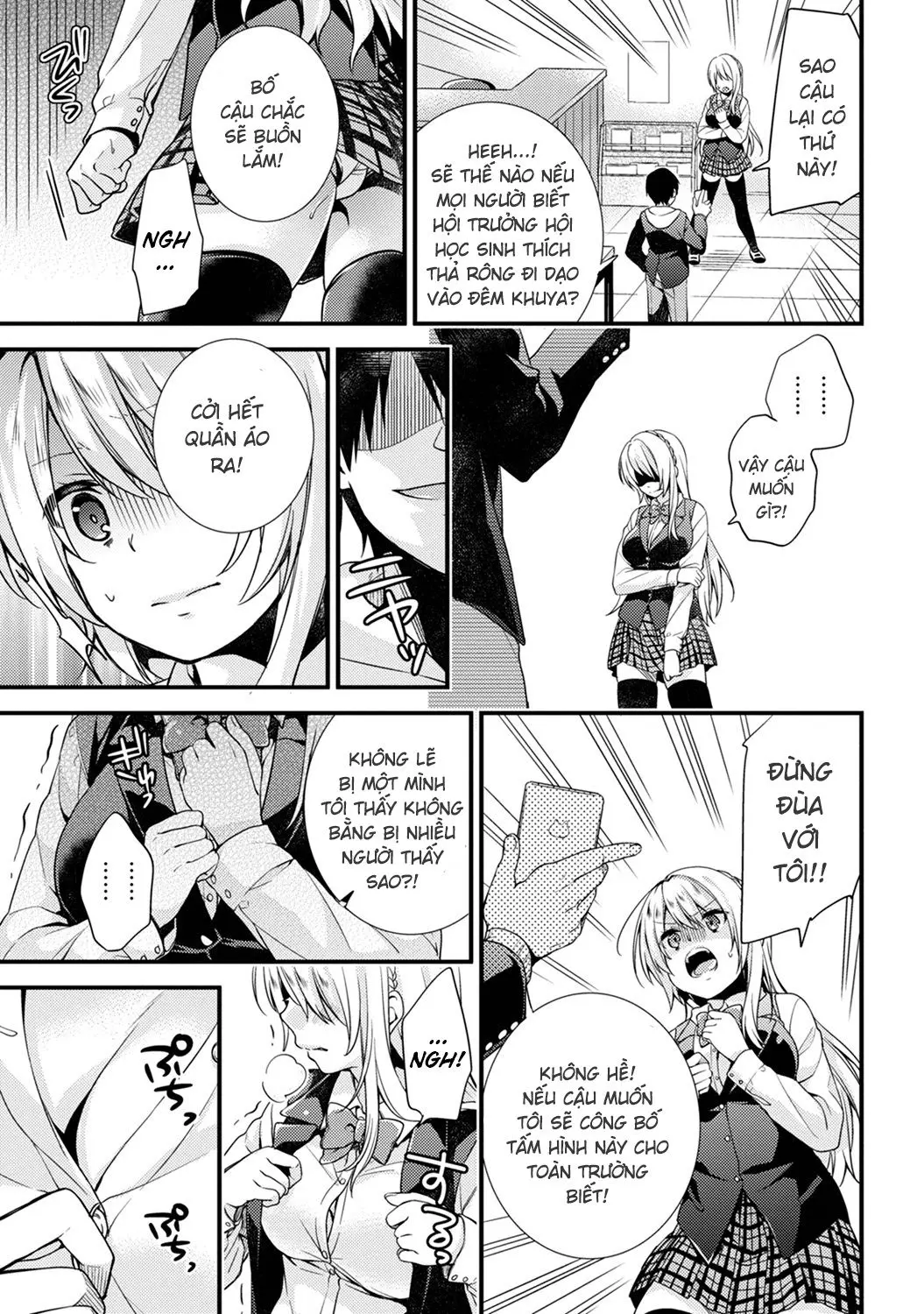 Gakuen no Ojou-sama ga Roshutsukyou no Dohentai datta Hanashi Ch. 1 - Gakuen no Ojou-sama ga Roshutsukyou no Dohentai datta Hanashi Ch. 1 trang 7