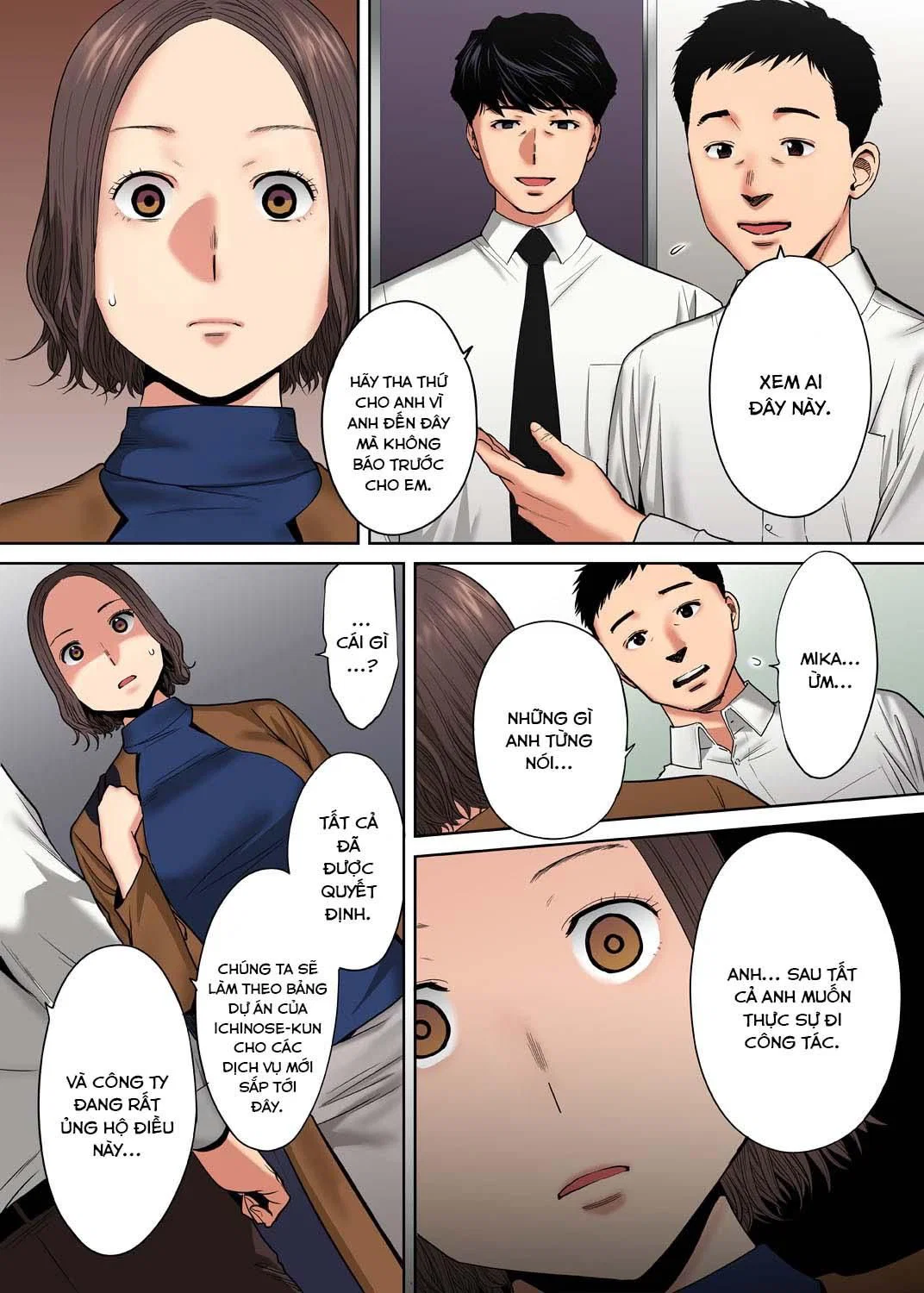 Tôi Liên Tục Bị Địt Bởi Cấp Dưới Của Chồng Tôi - Chapter 16 trang 9