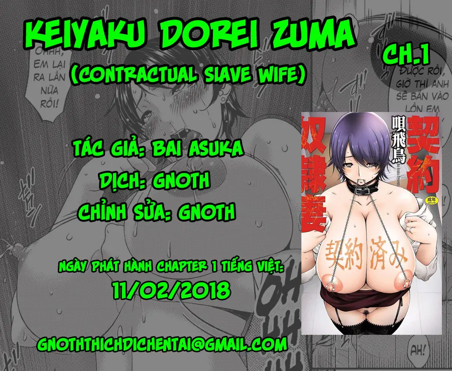 Keiyaku Dorei Duma | Contractual Slave Wife Ch. 1 - Keiyaku Dorei Duma | Contractual Slave Wife Ch. 1 trang 22