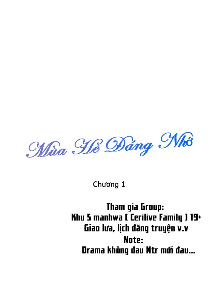 Mùa Hè Đáng Nhớ - Chap 2 trang 7