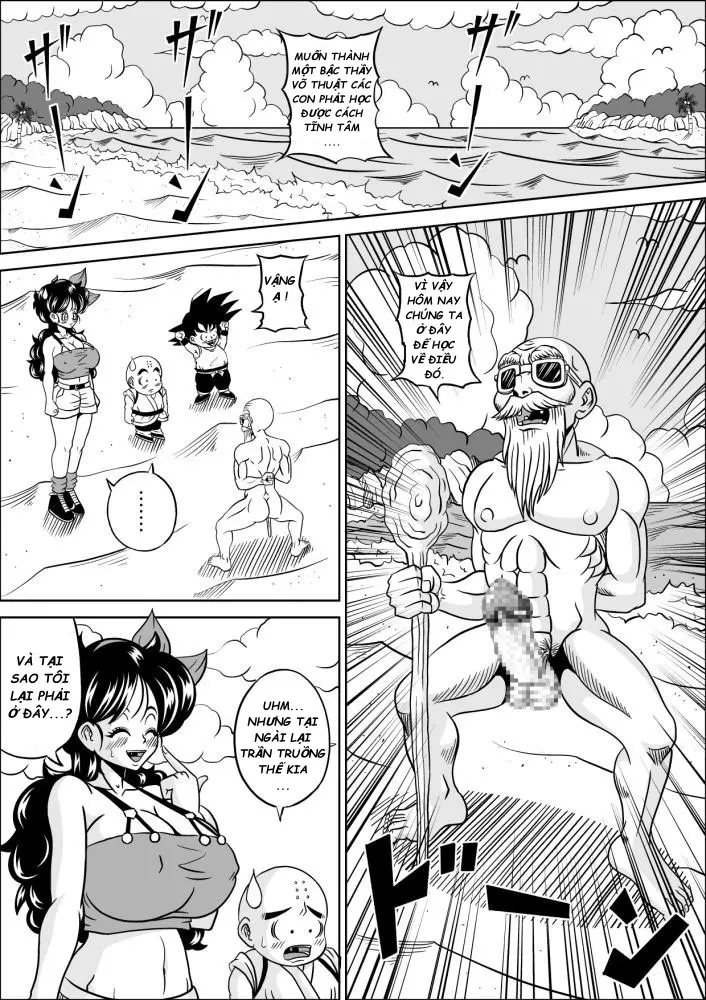 Kame-Sennin no Shugyou | Master Roshi's Training - Kame-Sennin no Shugyou | Master Roshi's Training trang 3