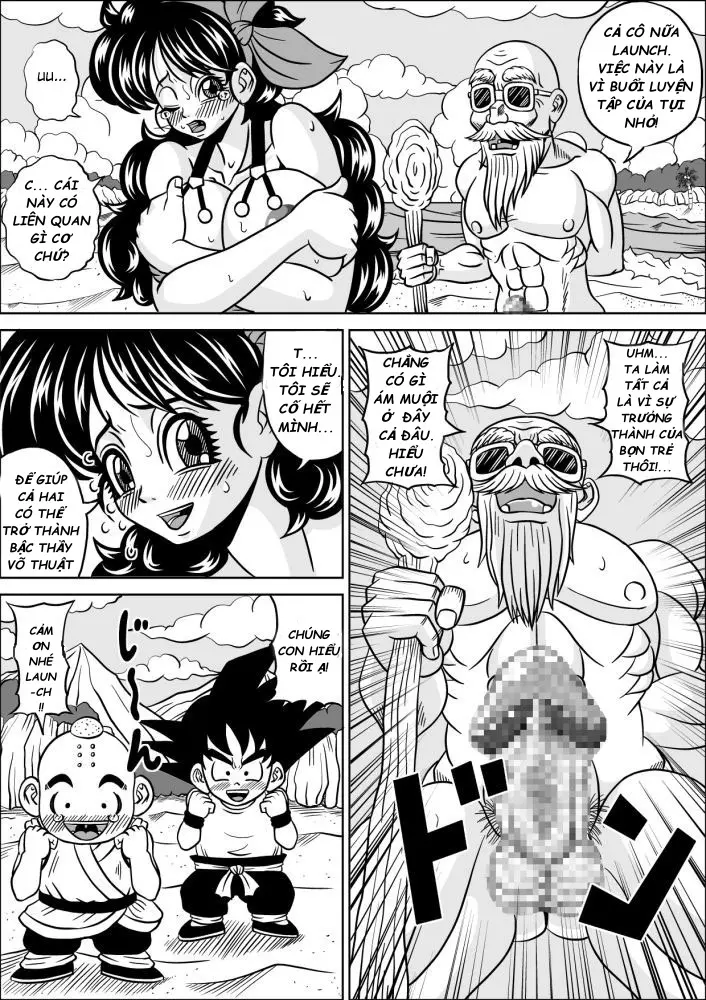 Kame-Sennin no Shugyou | Master Roshi's Training - Kame-Sennin no Shugyou | Master Roshi's Training trang 6