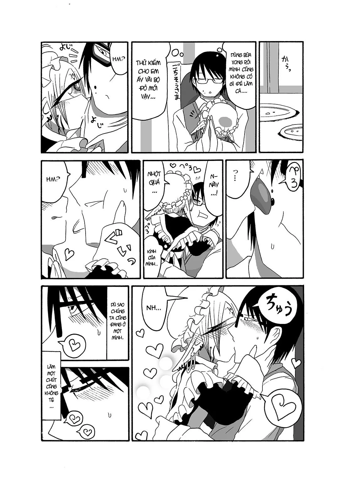 Mikai no Chi de Hirotta Nazo Gengo Tangan-chan o Maid to Shite Yatotte Icha Love suru Hon 2 - Mikai no Chi de Hirotta Nazo Gengo Tangan-chan o Maid to Shite Yatotte Icha Love suru Hon 2 trang 8
