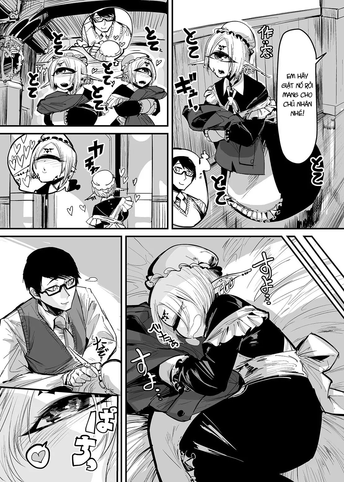 Mikai no Chi de Hirotta Nazo Gengo Tangan-chan o Maid to Shite Yatotte Icha Love suru Hon 2 - Mikai no Chi de Hirotta Nazo Gengo Tangan-chan o Maid to Shite Yatotte Icha Love suru Hon 2 trang 28