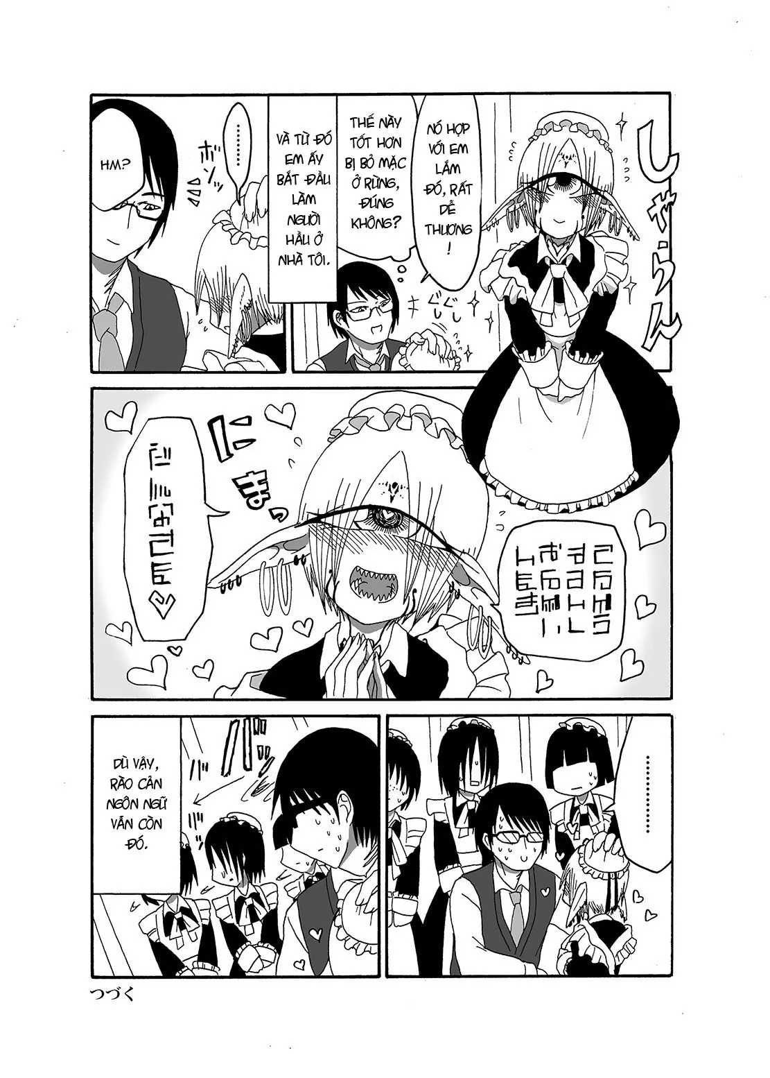Mikai no Chi de Hirotta Nazo Gengo Tangan-chan o Maid to Shite Yatotte Icha Love suru Hon - Mikai no Chi de Hirotta Nazo Gengo Tangan-chan o Maid to Shite Yatotte Icha Love suru Hon trang 8