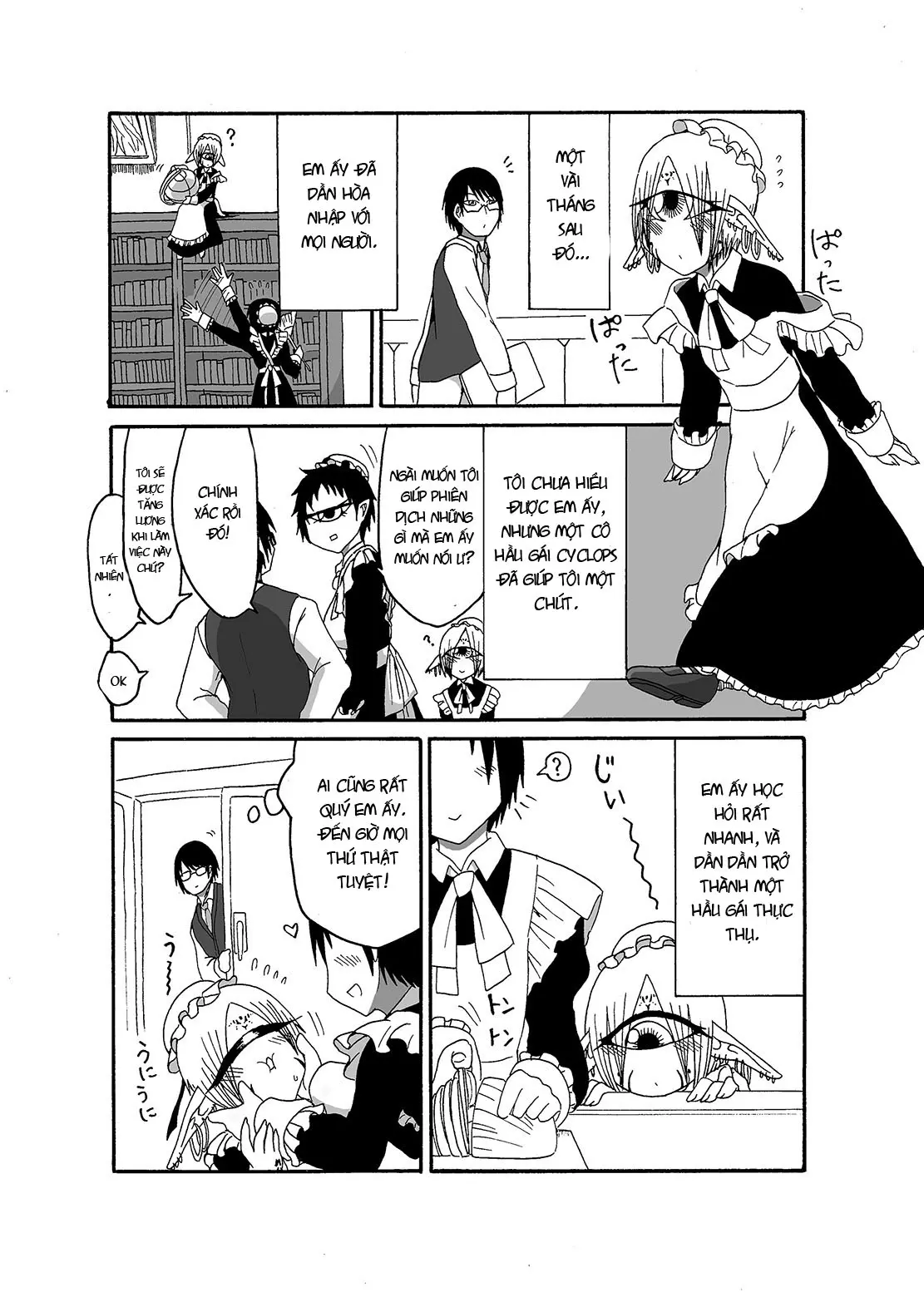 Mikai no Chi de Hirotta Nazo Gengo Tangan-chan o Maid to Shite Yatotte Icha Love suru Hon - Mikai no Chi de Hirotta Nazo Gengo Tangan-chan o Maid to Shite Yatotte Icha Love suru Hon trang 9