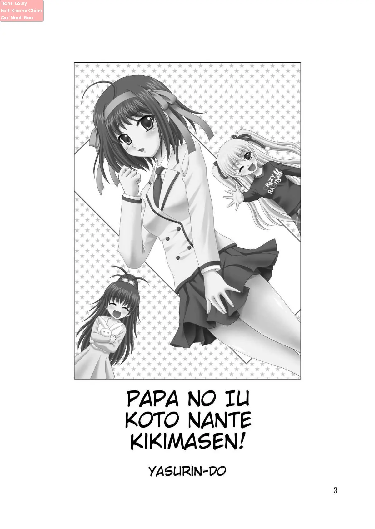 Papa no Iu Koto Nante Kikimasen! - Papa no Iu Koto Nante Kikimasen! trang 3