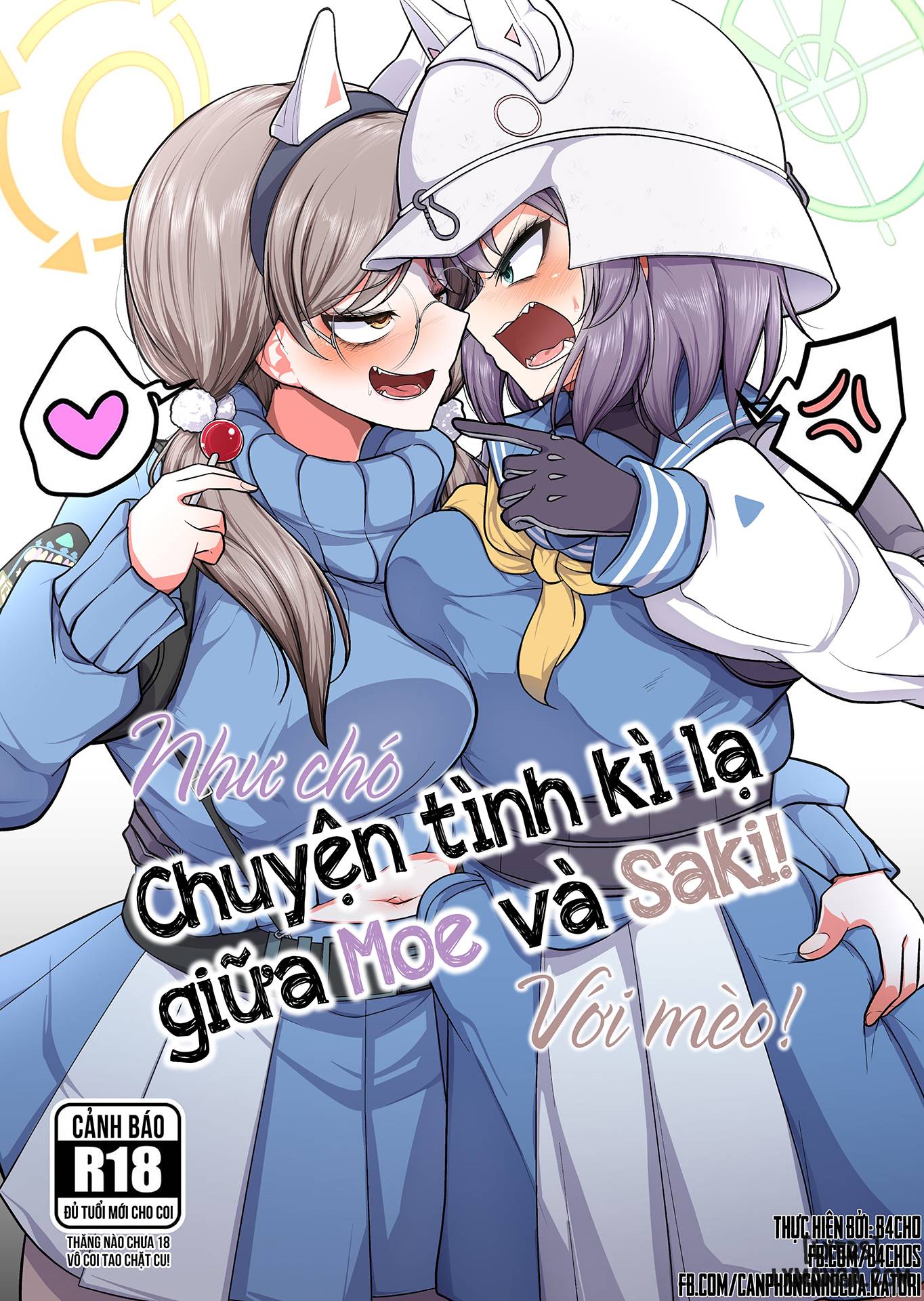 Chuyện tình kì lạ giữa Moe và Saki! (như chó với mèo!) - Chapter 1 trang 2