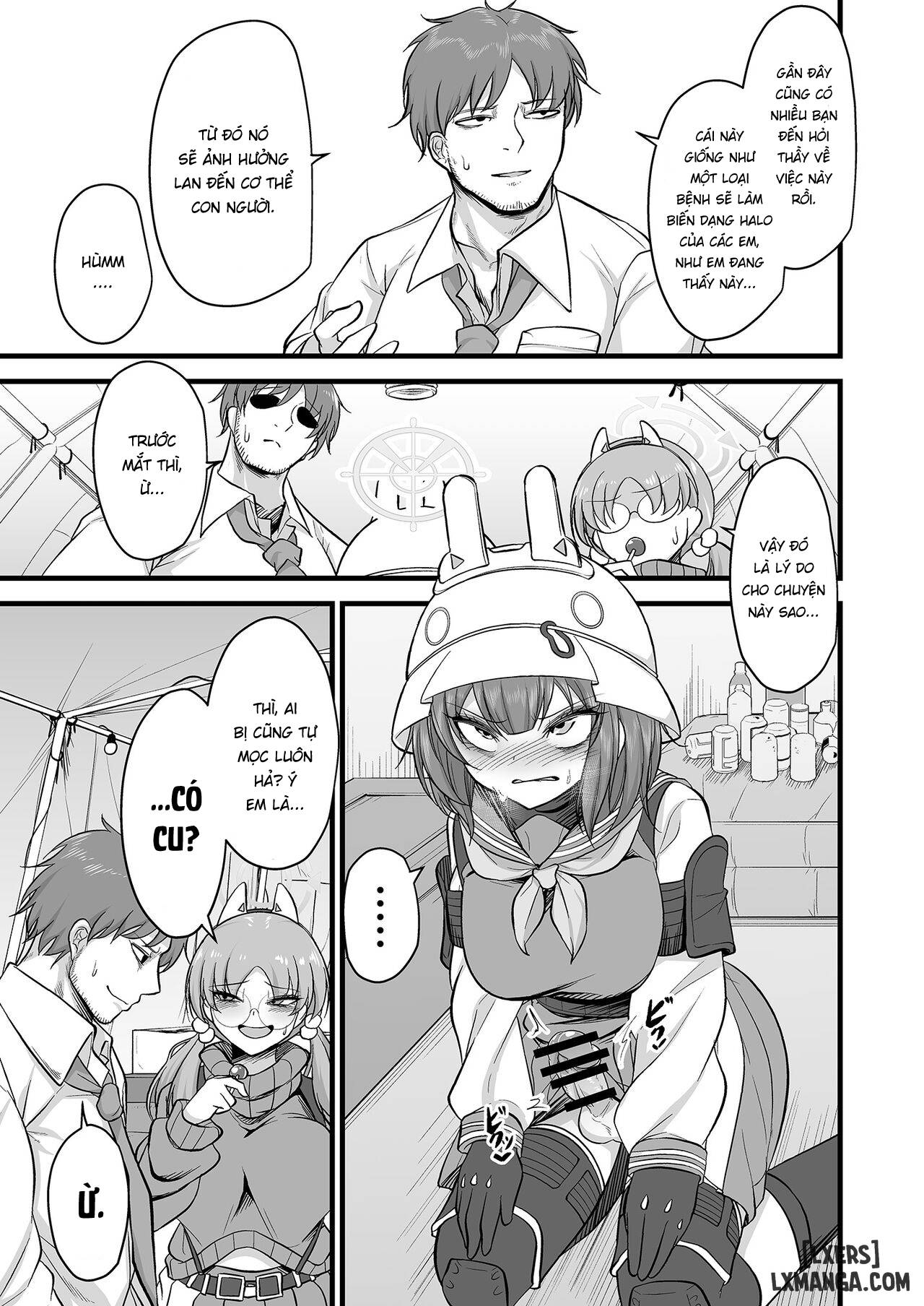 Chuyện tình kì lạ giữa Moe và Saki! (như chó với mèo!) - Chapter 1 trang 5