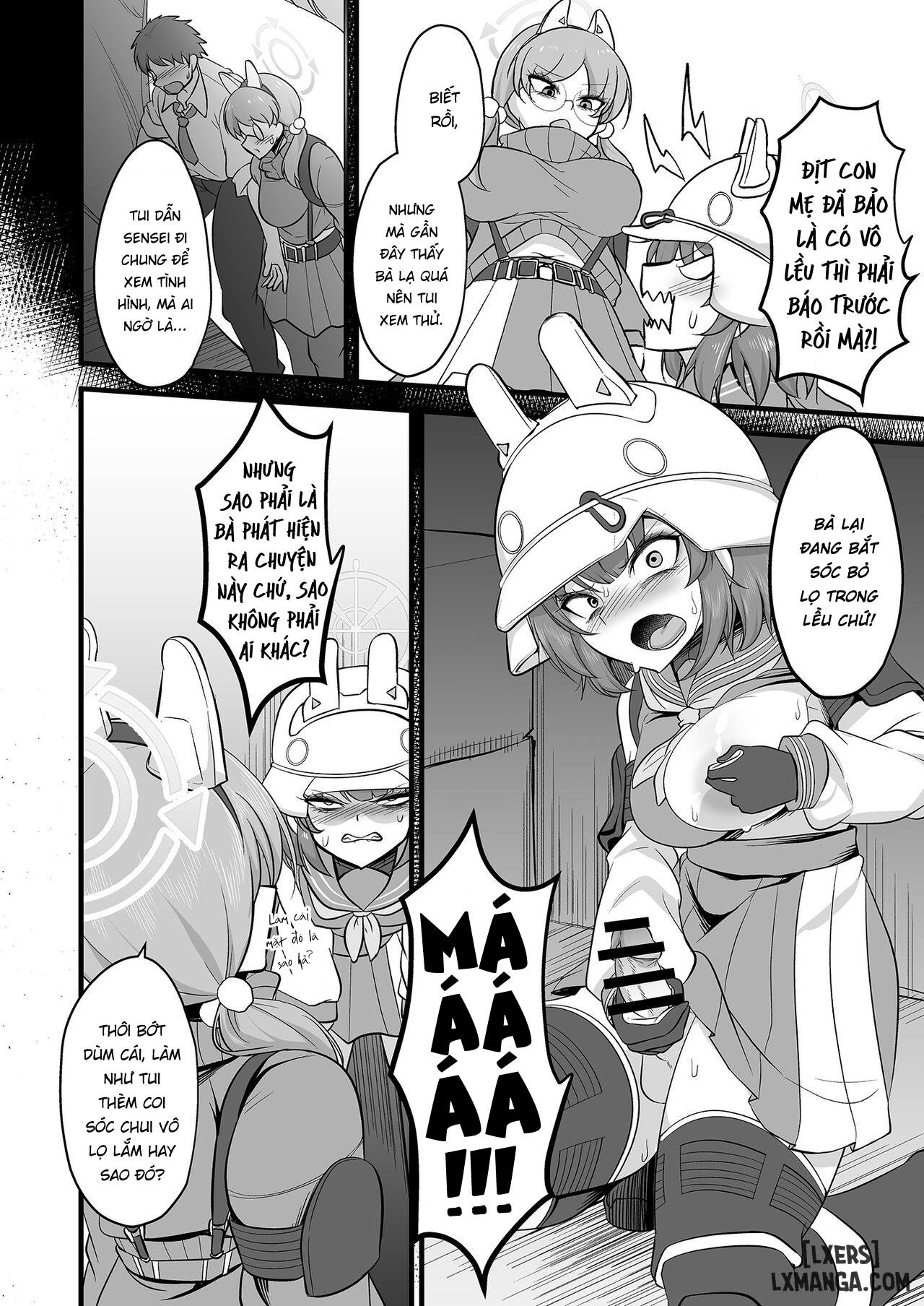 Chuyện tình kì lạ giữa Moe và Saki! (như chó với mèo!) - Chapter 1 trang 6