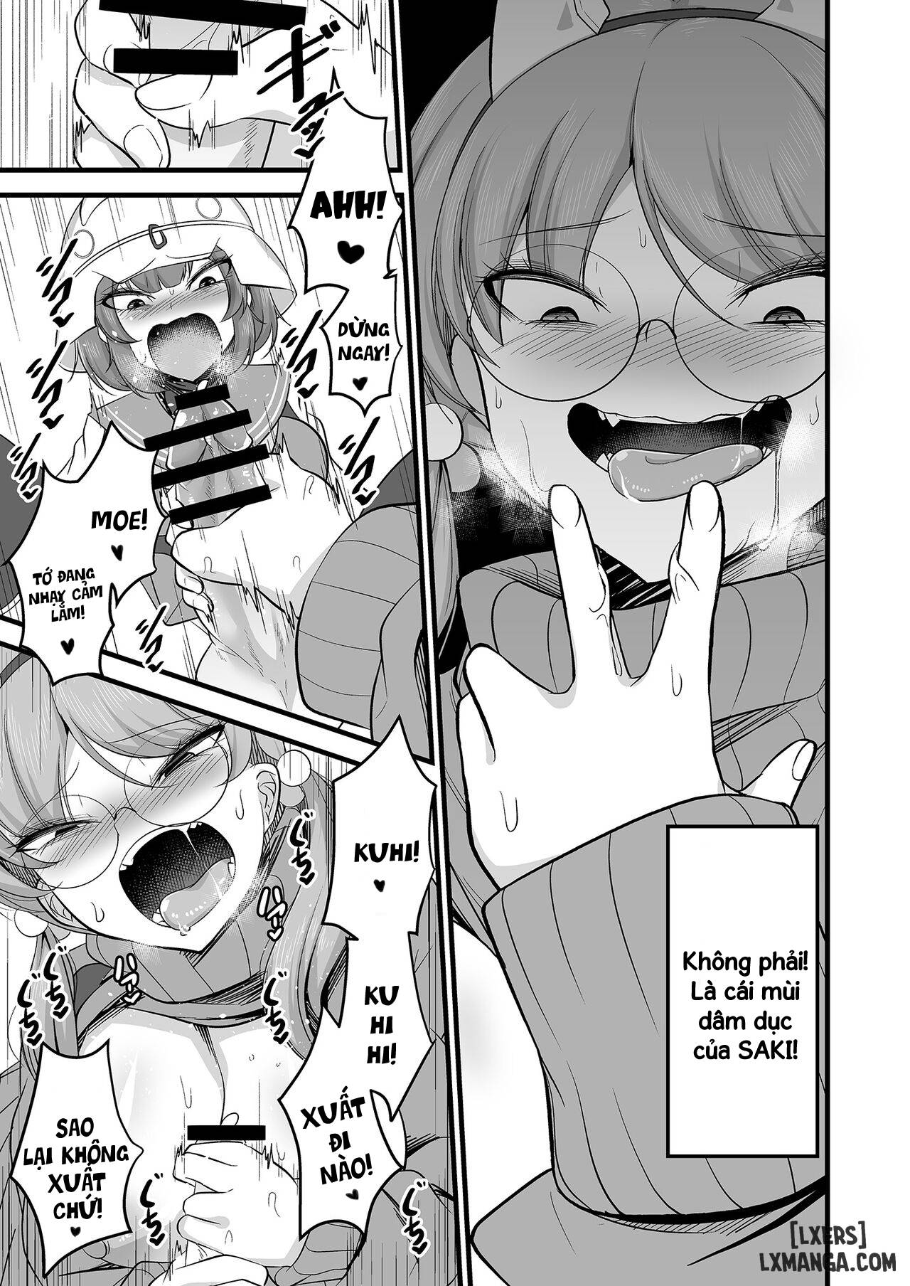 Chuyện tình kì lạ giữa Moe và Saki! (như chó với mèo!) - Chapter 1 trang 13