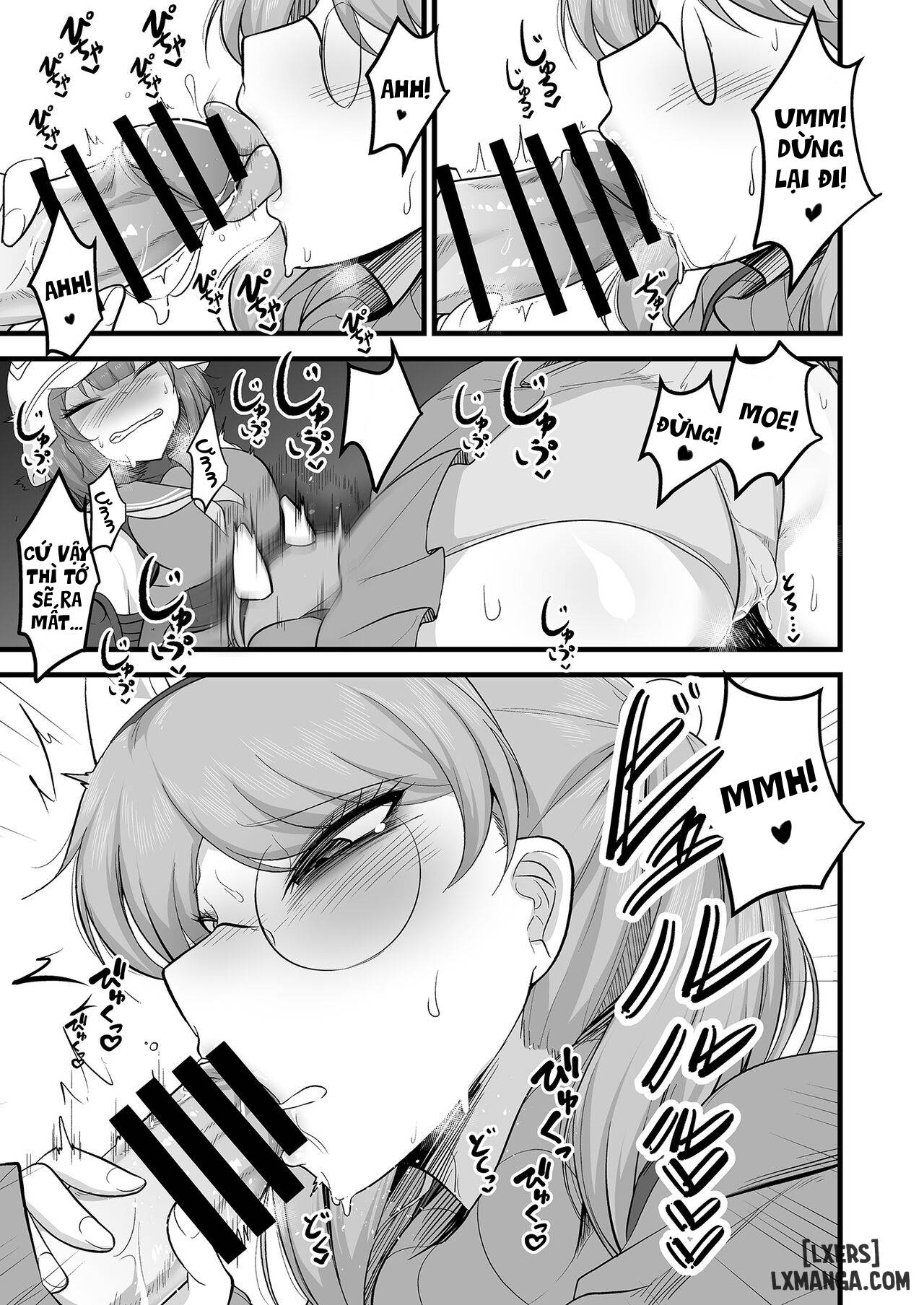 Chuyện tình kì lạ giữa Moe và Saki! (như chó với mèo!) - Chapter 1 trang 15