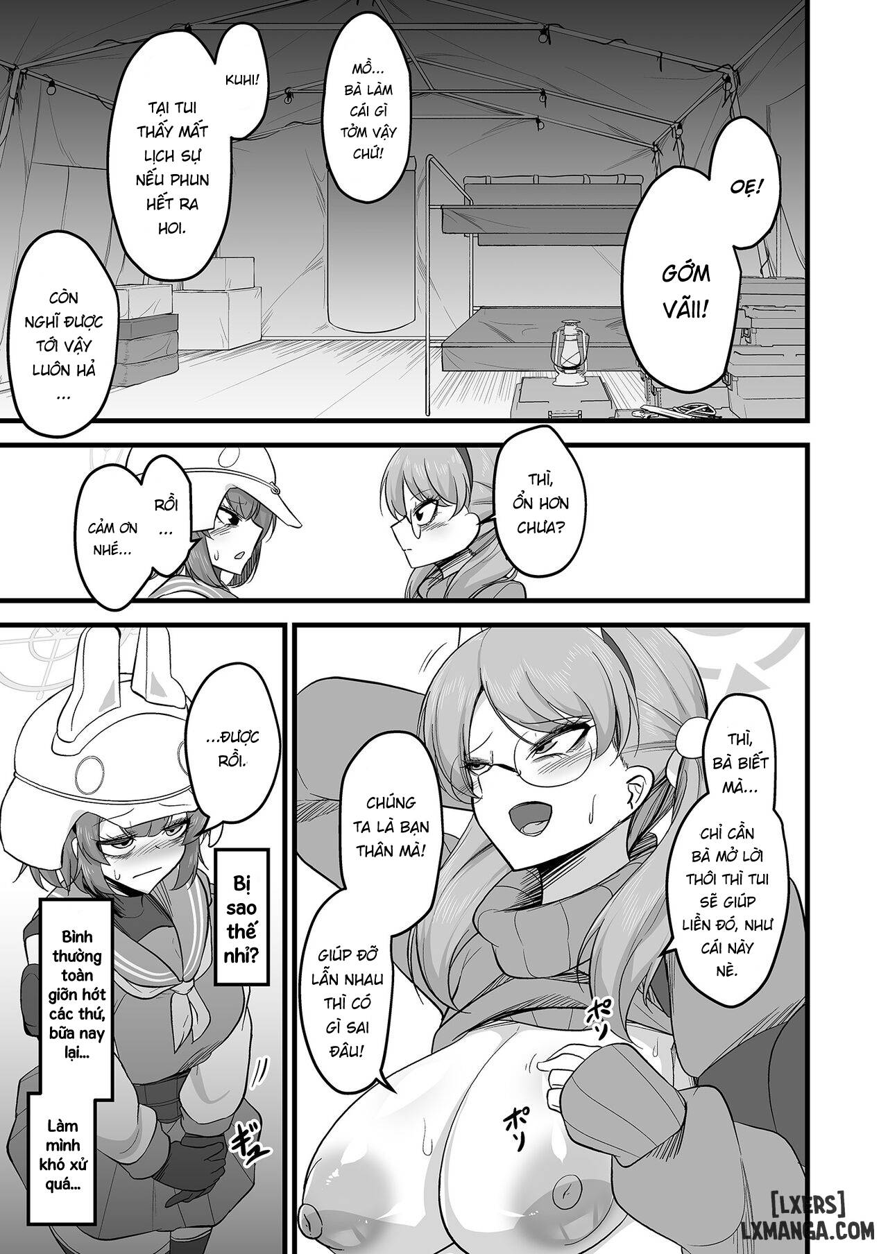 Chuyện tình kì lạ giữa Moe và Saki! (như chó với mèo!) - Chapter 1 trang 17