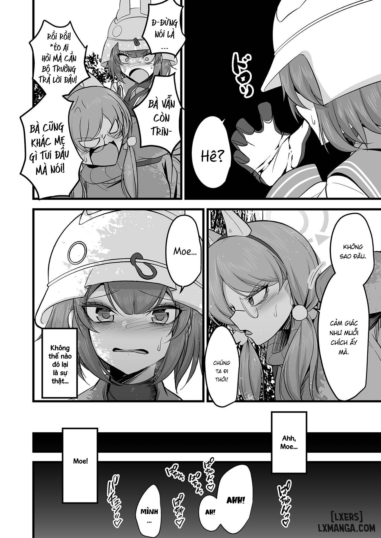 Chuyện tình kì lạ giữa Moe và Saki! (như chó với mèo!) - Chapter 1 trang 24
