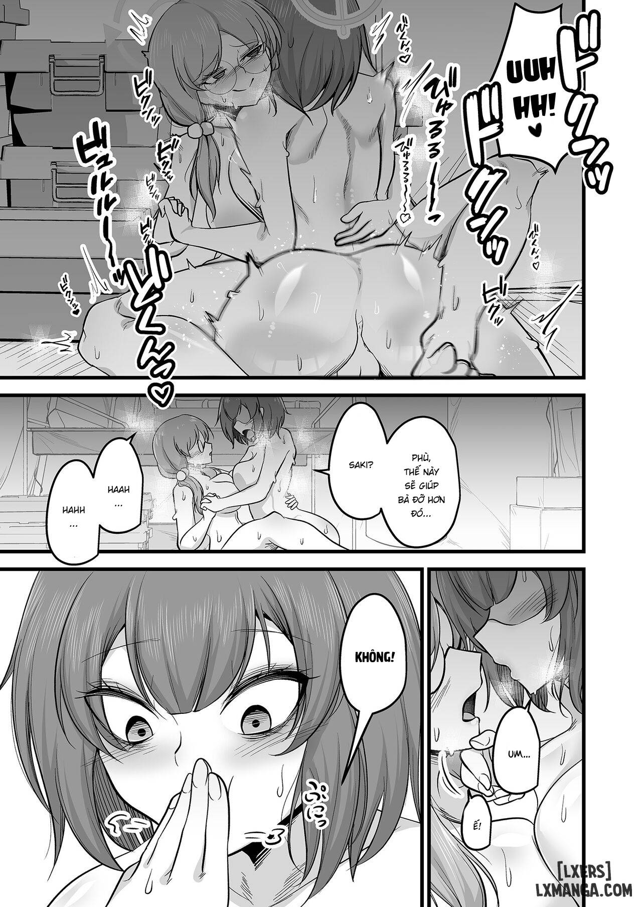 Chuyện tình kì lạ giữa Moe và Saki! (như chó với mèo!) - Chapter 1 trang 25