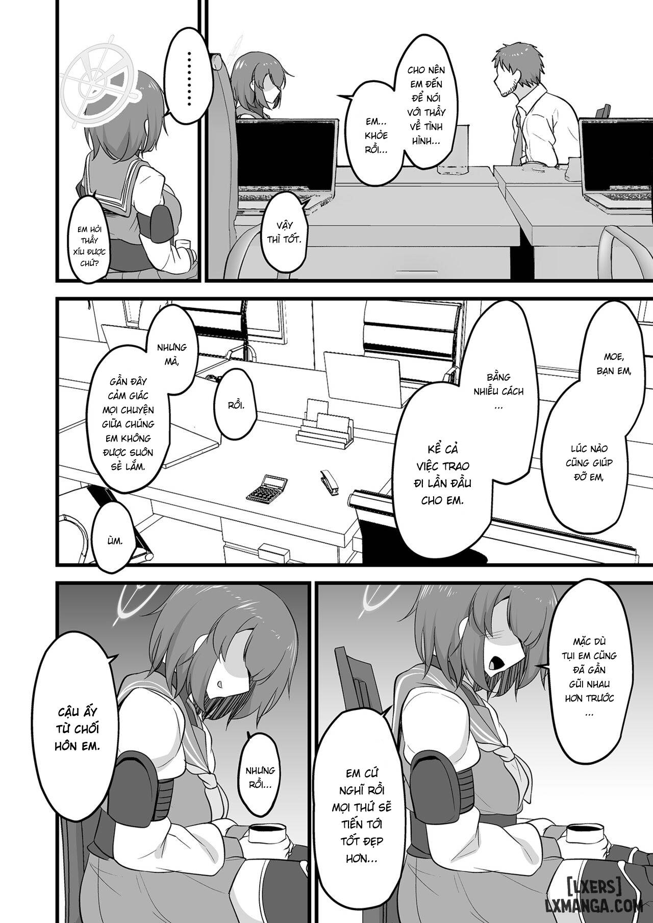 Chuyện tình kì lạ giữa Moe và Saki! (như chó với mèo!) - Chapter 2 trang 2