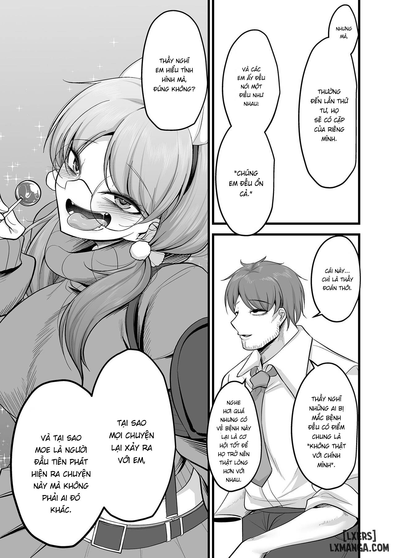 Chuyện tình kì lạ giữa Moe và Saki! (như chó với mèo!) - Chapter 2 trang 5