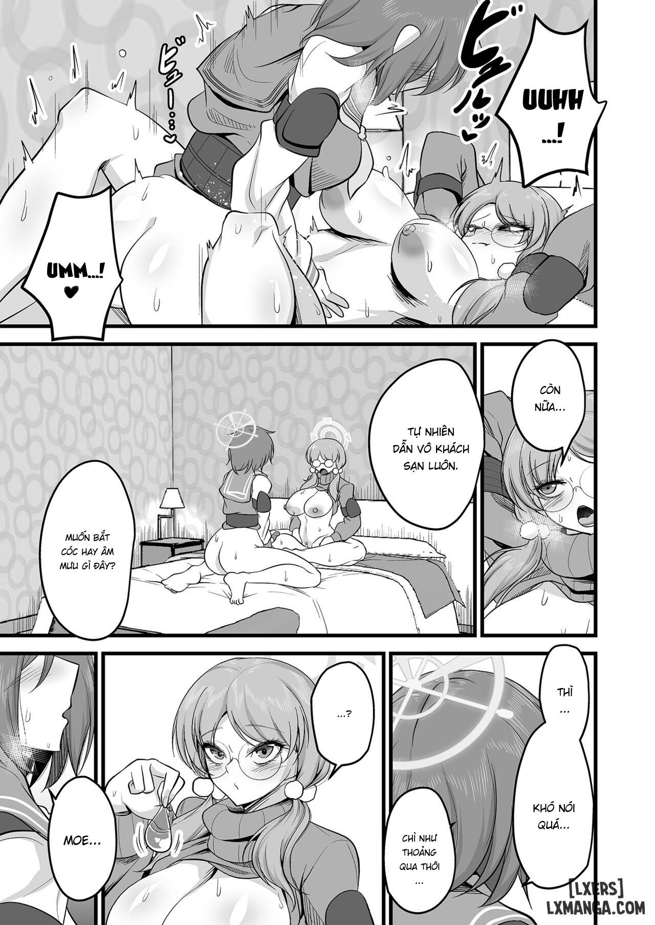 Chuyện tình kì lạ giữa Moe và Saki! (như chó với mèo!) - Chapter 2 trang 7