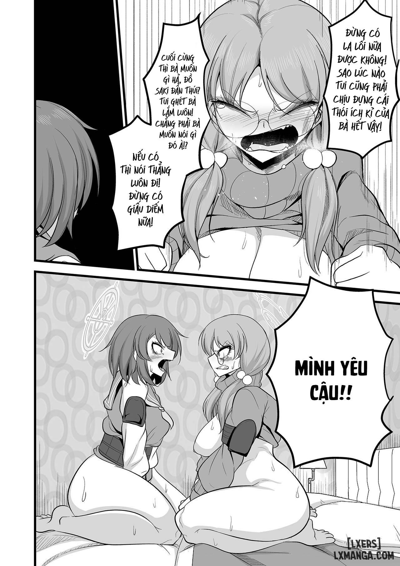 Chuyện tình kì lạ giữa Moe và Saki! (như chó với mèo!) - Chapter 2 trang 10