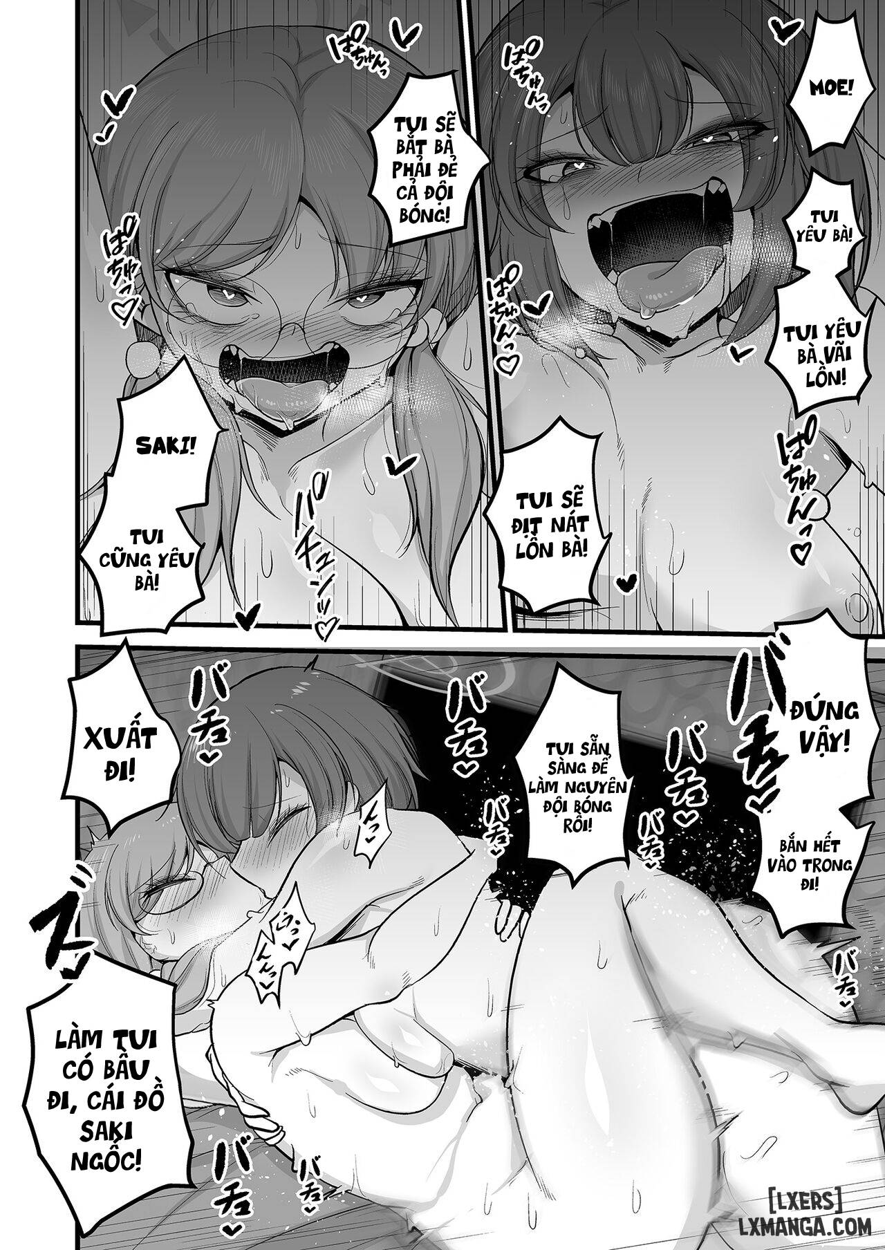 Chuyện tình kì lạ giữa Moe và Saki! (như chó với mèo!) - Chapter 2 trang 18