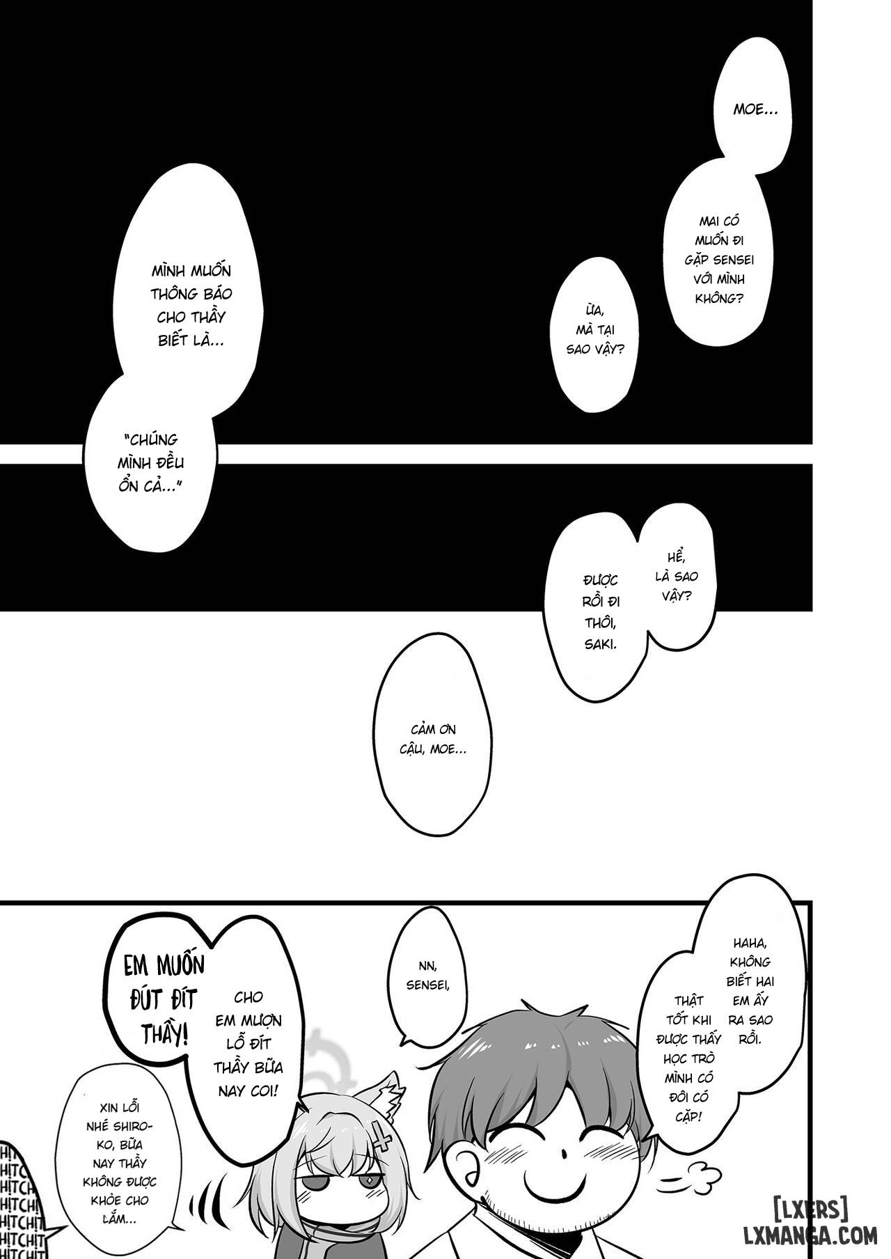 Chuyện tình kì lạ giữa Moe và Saki! (như chó với mèo!) - Chapter 2 trang 21