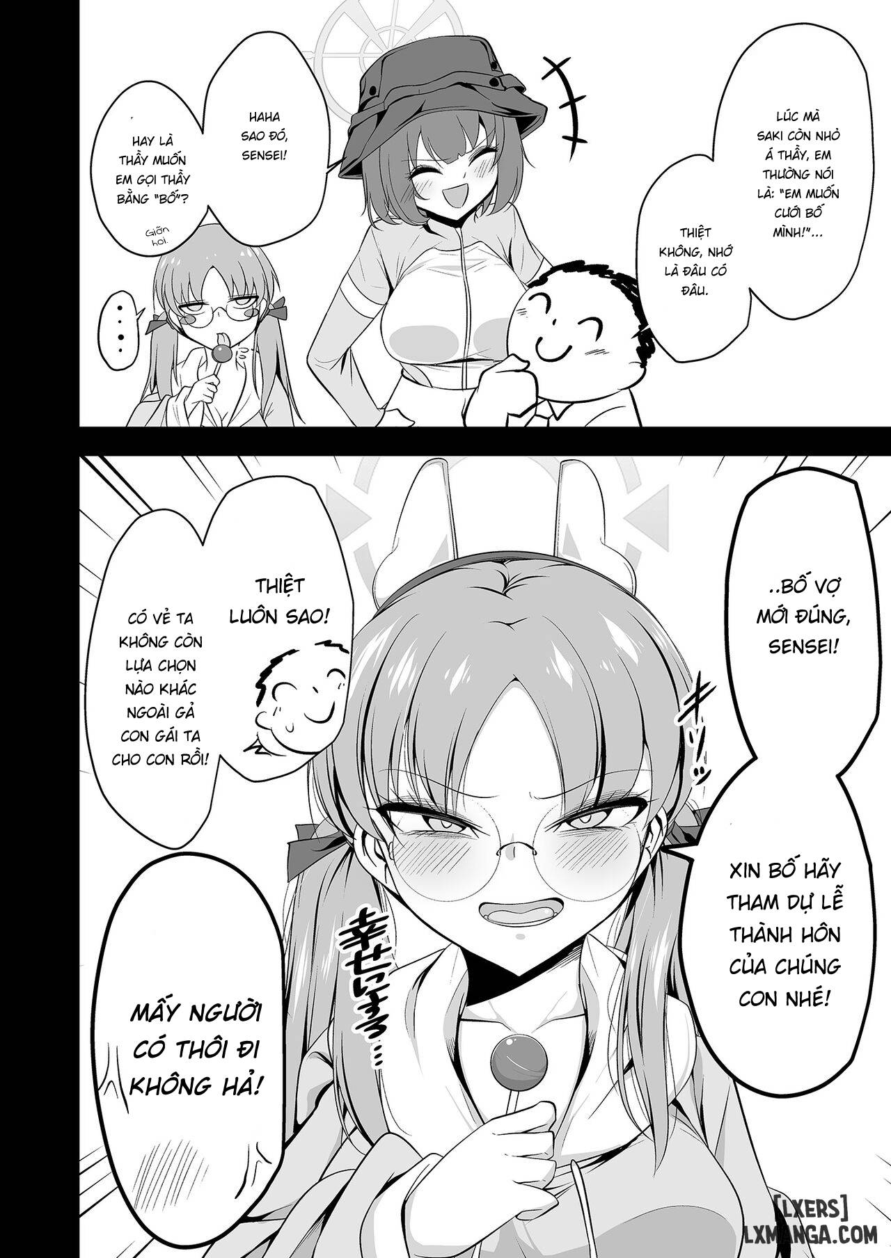 Chuyện tình kì lạ giữa Moe và Saki! (như chó với mèo!) - Chapter 2 trang 22