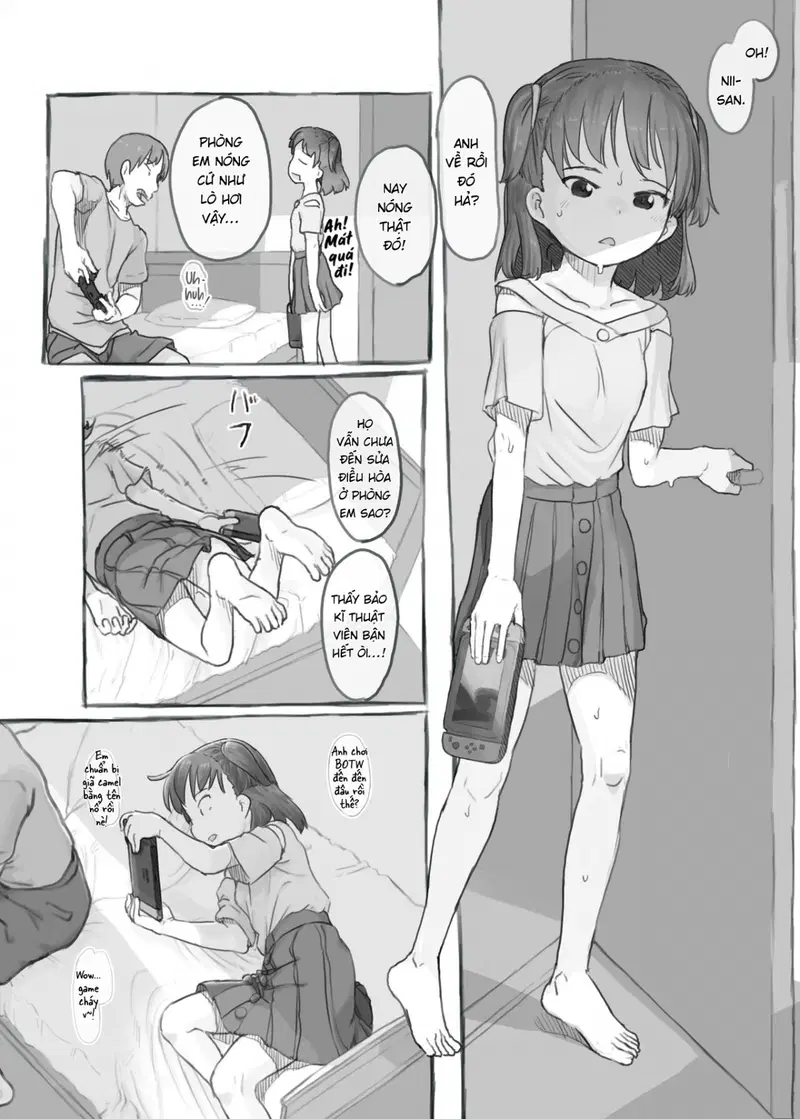Fap cùng em gái - Chap 1 trang 6